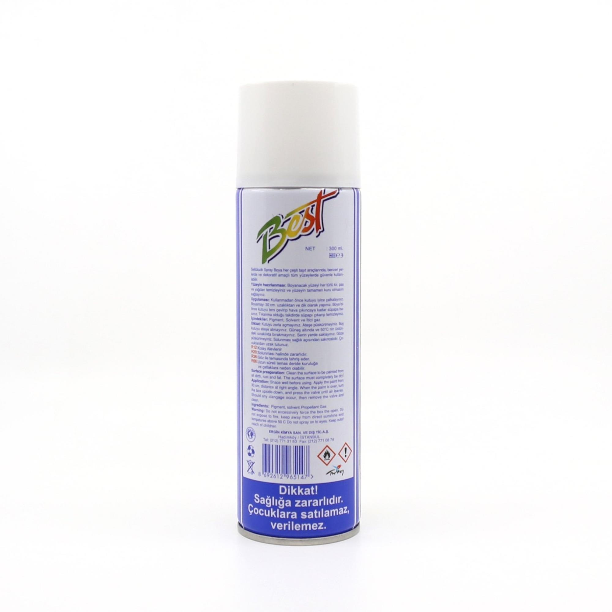 BEST SPREY BOYA 300 ML SİYAH