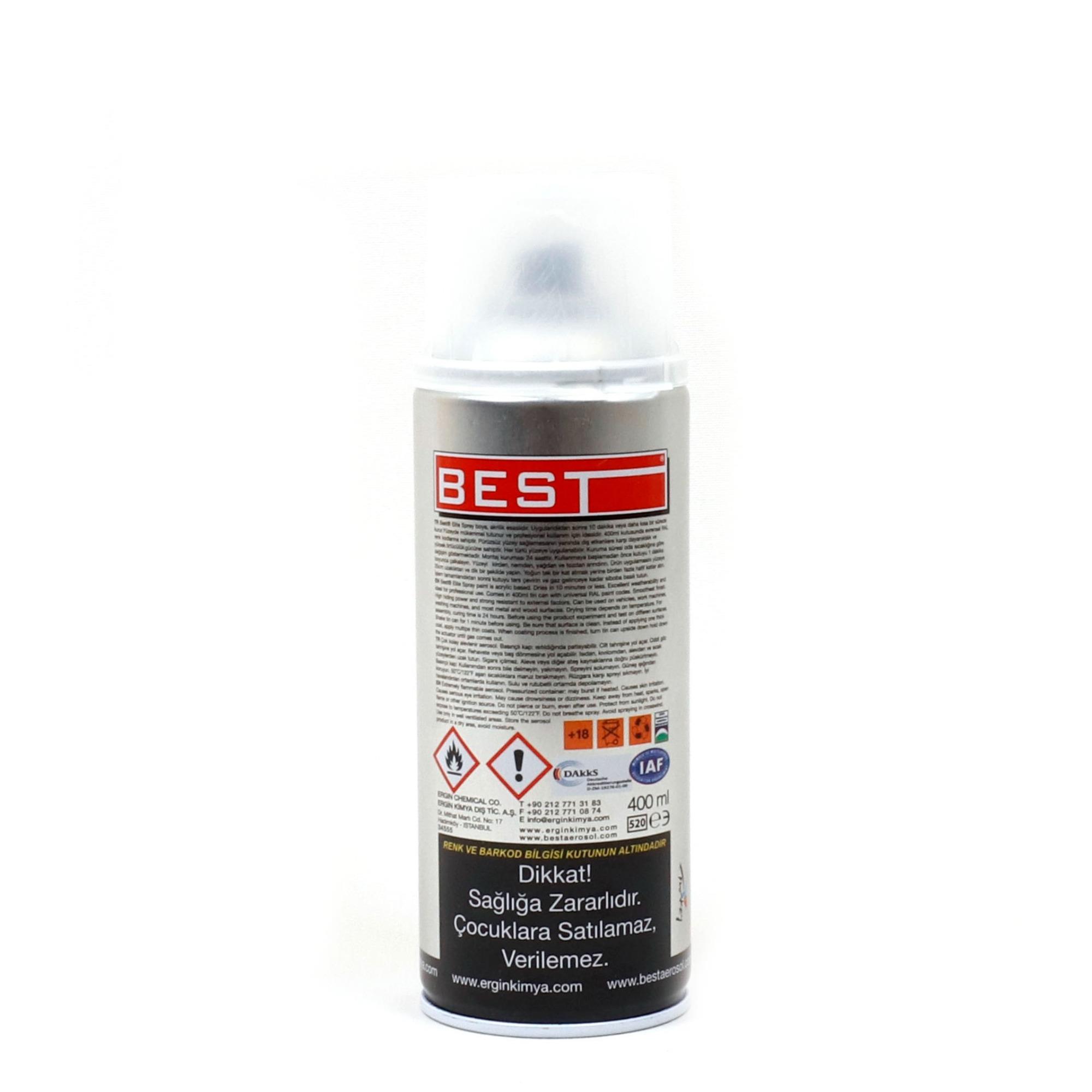 BEST SPREY BOYA ELİTE 400 ML RAL8003 AÇIK KAHVE