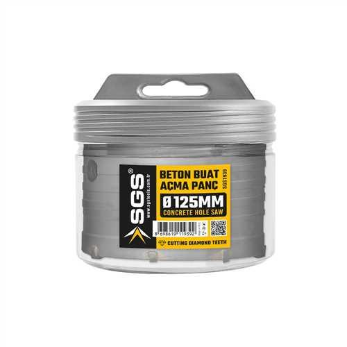 BETON BUAT AÇMA PANÇ ADAPTÖRSÜZ 125 MM