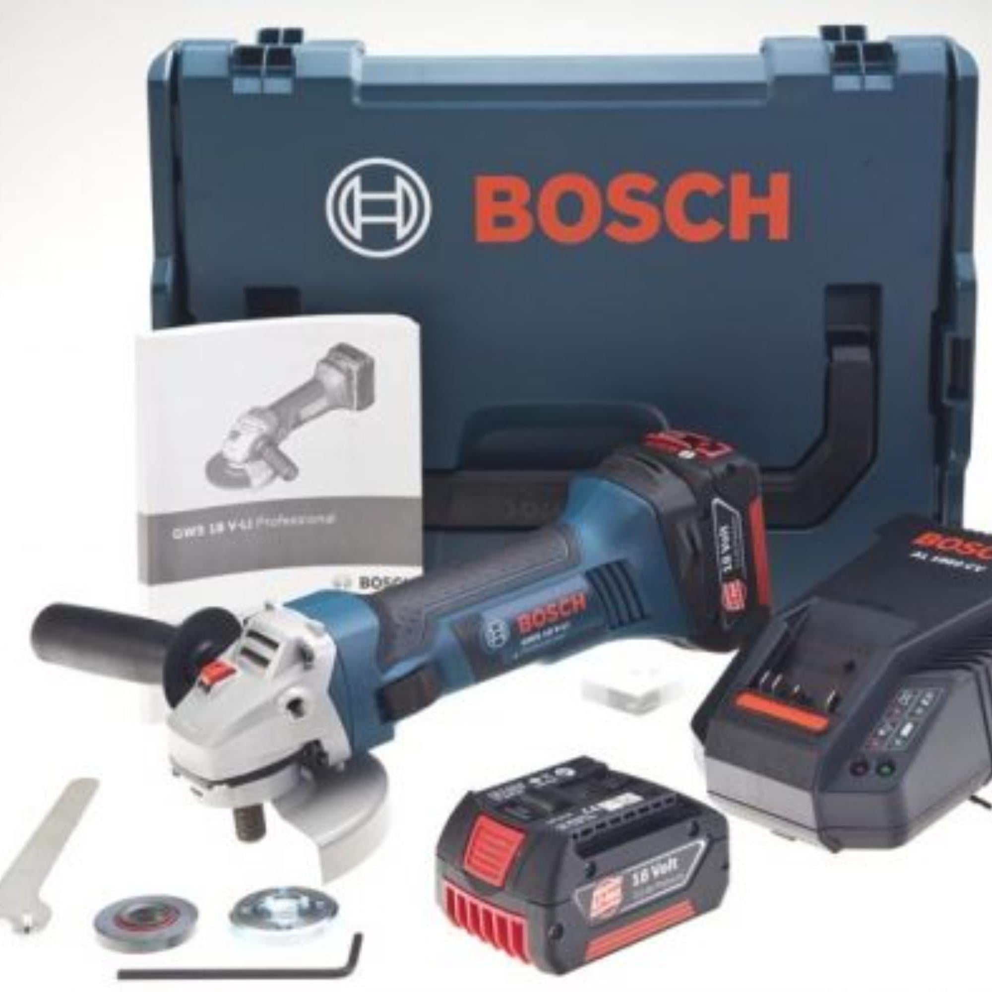 BOSCH AKÜLÜ TAŞLAMA 125 MM 18V GWS180LI 06019H9021