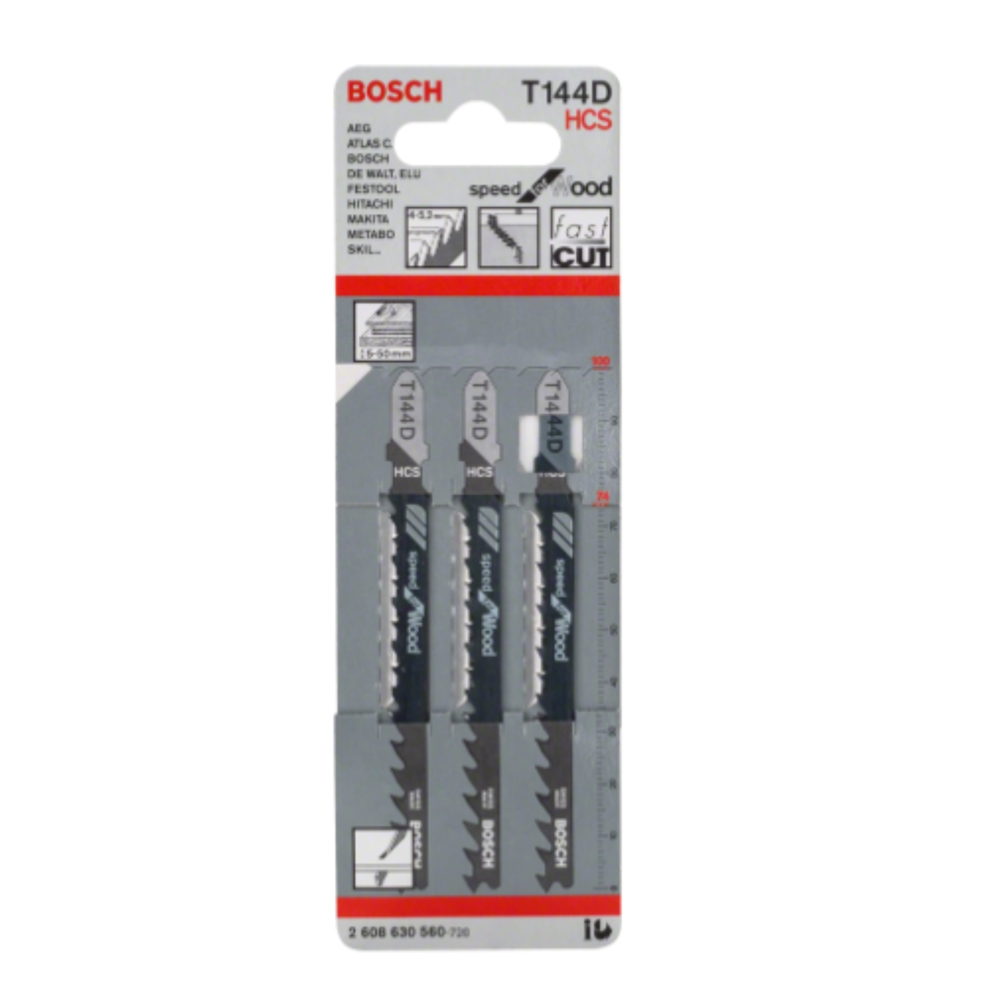 BOSCH HIZLI KESİM AHŞAP DEKUPAJ (T144D) (PK100LÜ)