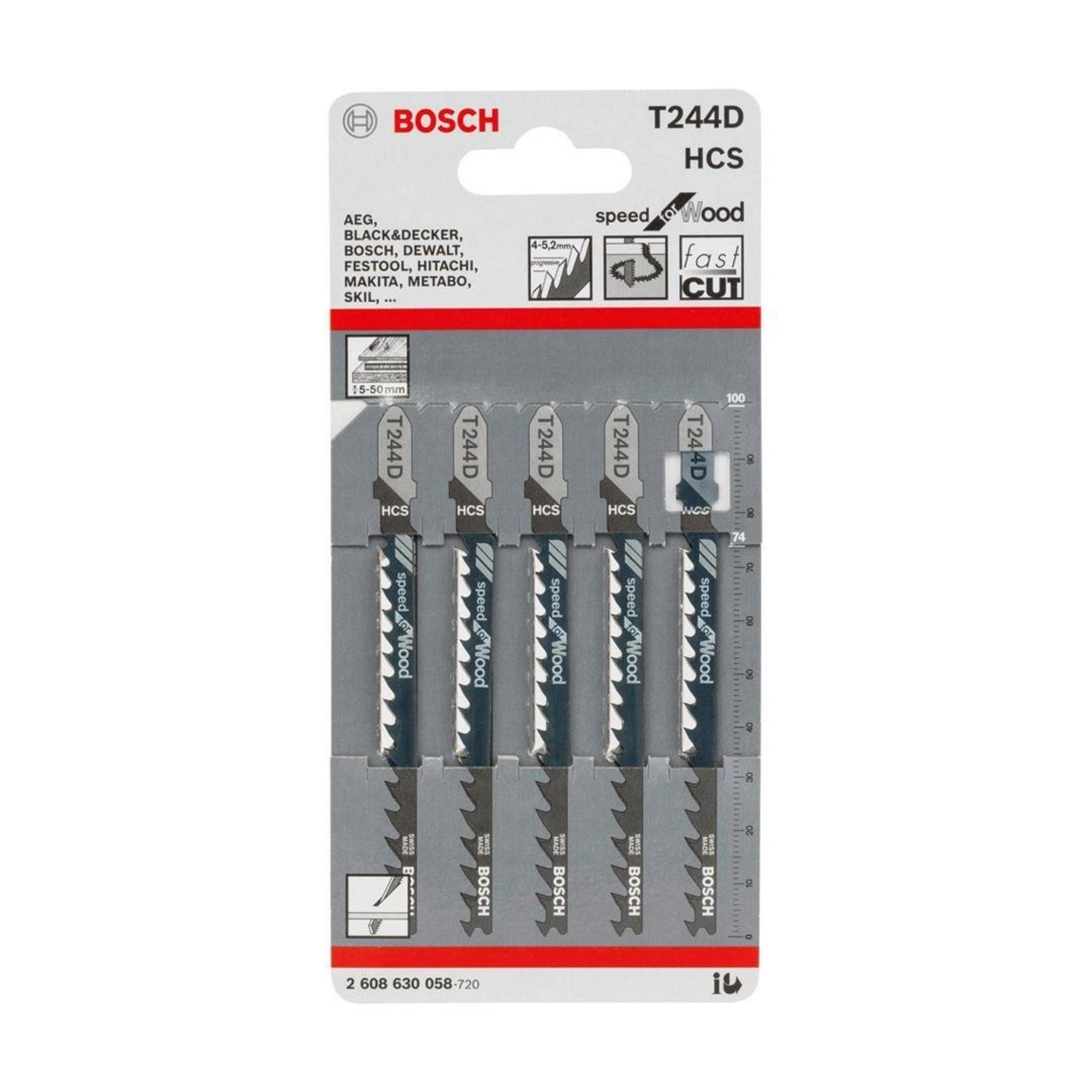 BOSCH KAVİSLİ AHŞAP DEKUPAJ AĞZI (T244D)