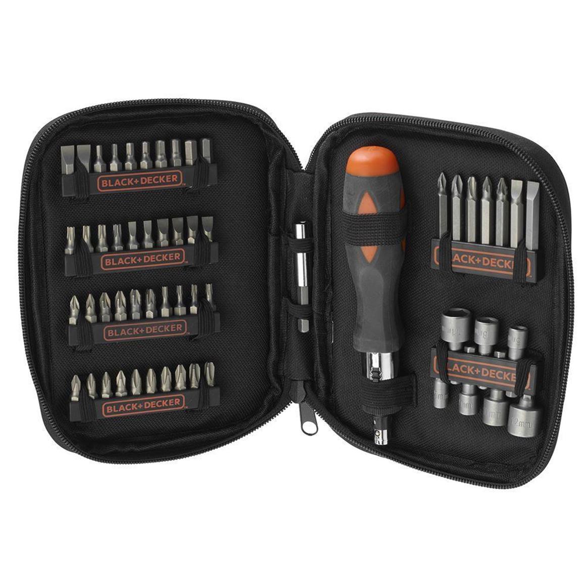 Black&Decker A7104 56 Parça Cırcırlı Tornavida