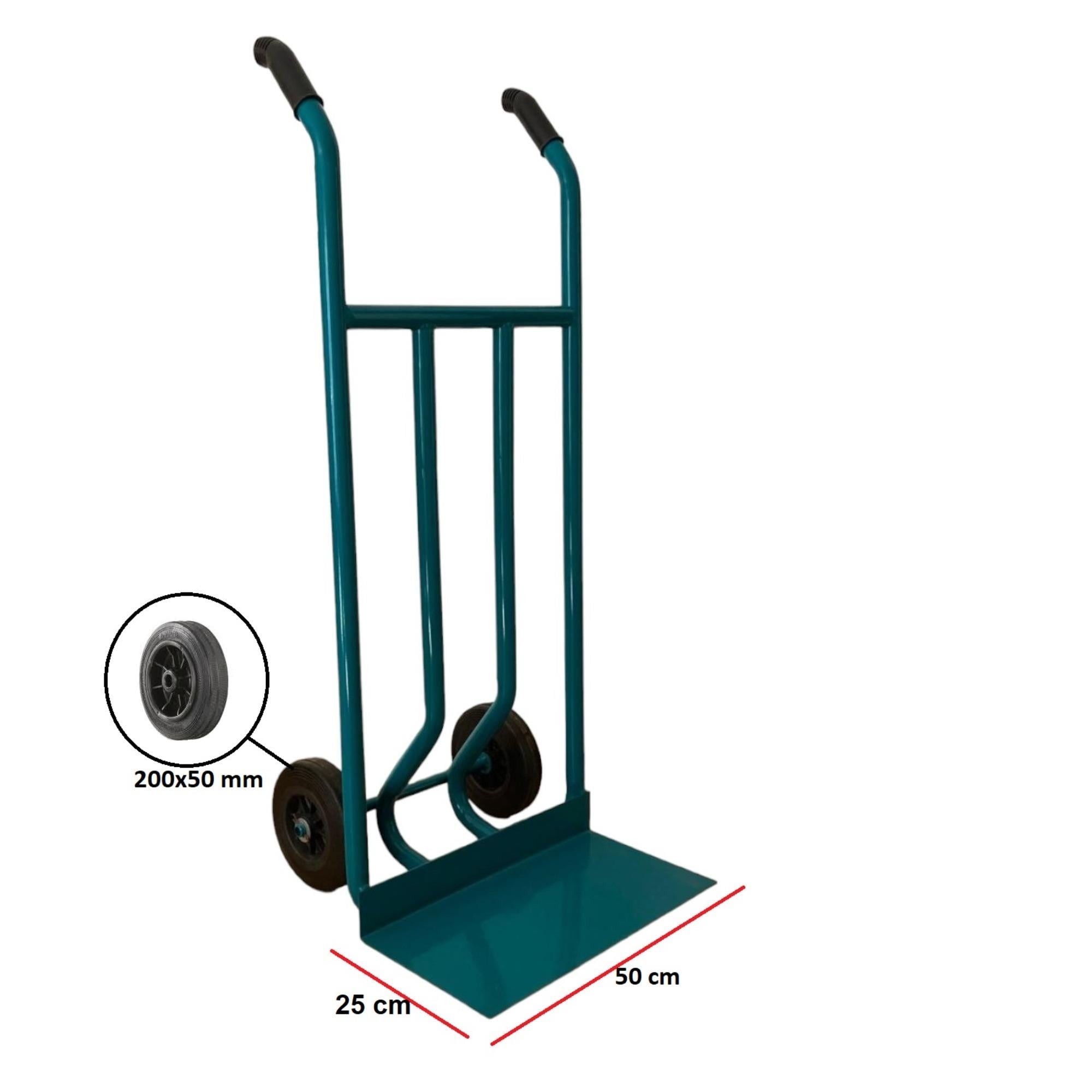 ÇALIŞ KOLİ ARABASI 250KG YEŞİL TABLA 25x50 CM ED02