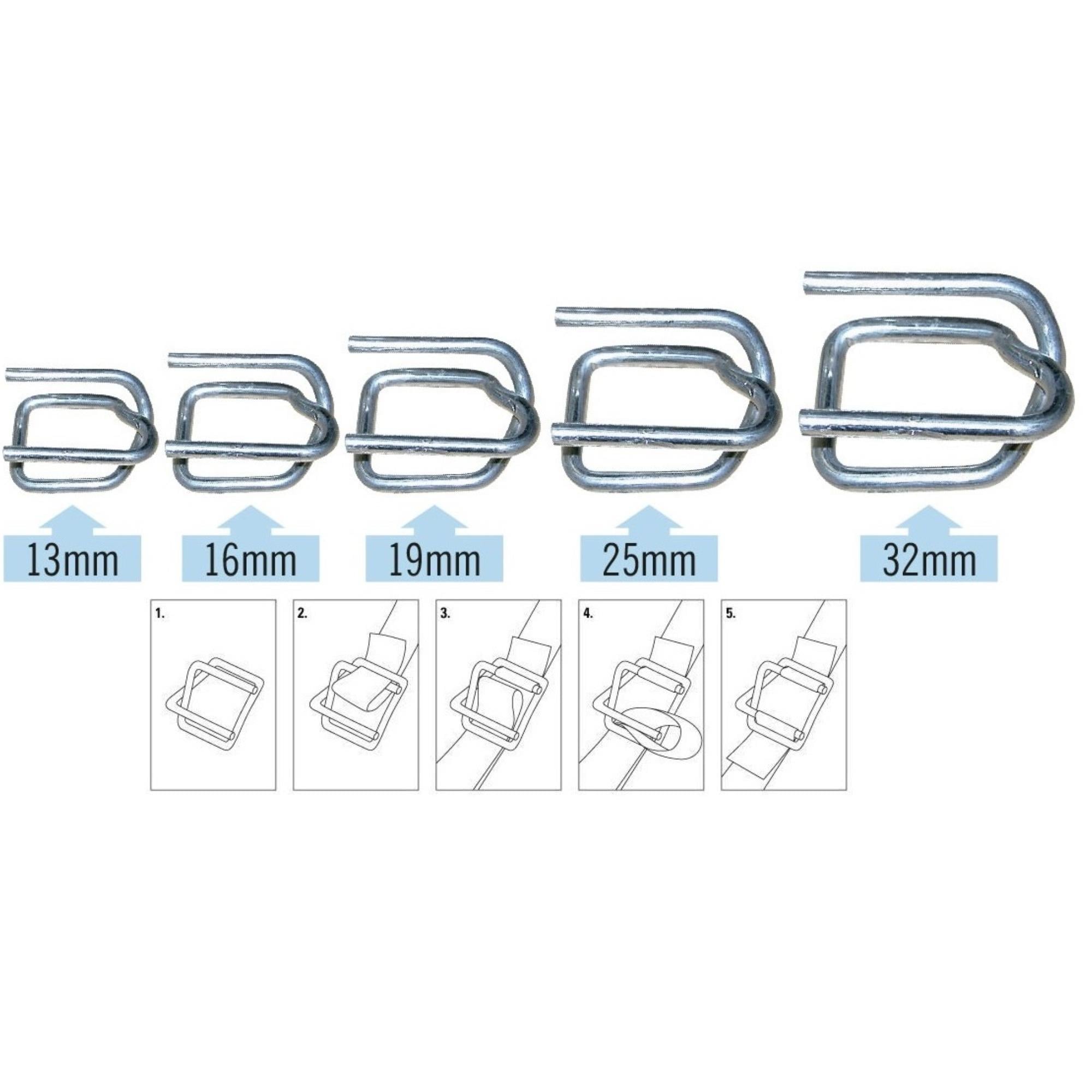 ÇEMBER BUKLE TOKA KROM 32 MM (250 ADET)