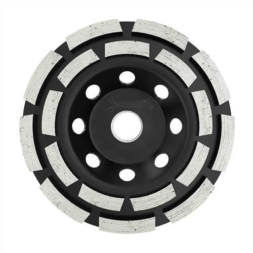 ÇİFT SIRA ELMAS BETON TAŞLAMA DİSKİ  125 MM