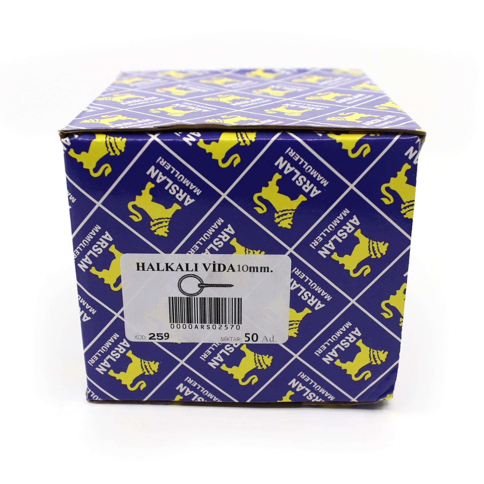 ÇINAR HALKALI VİDA 10x130 MM KOD:259