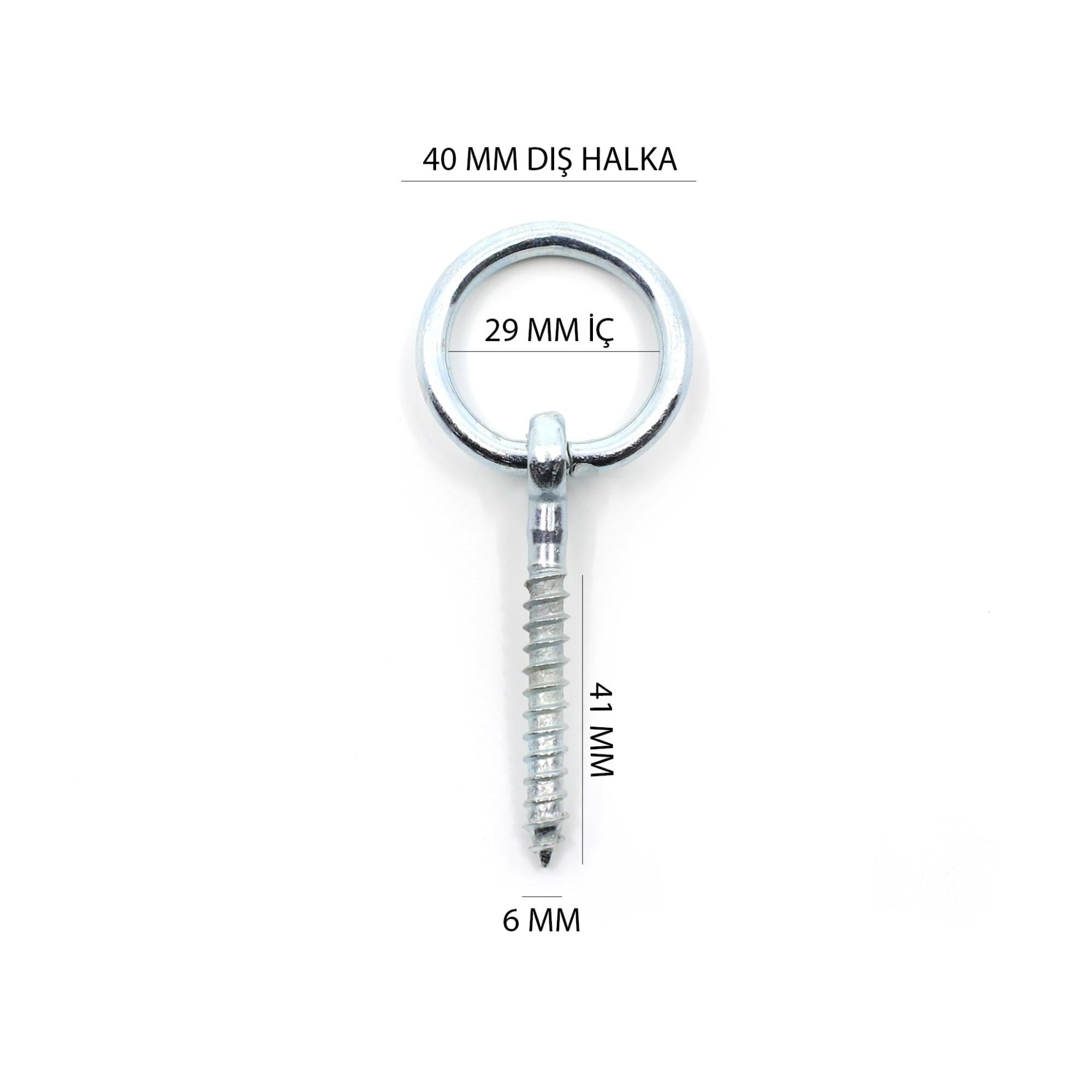 ÇINAR HALKALI VİDA 6x105 MM KOD:183