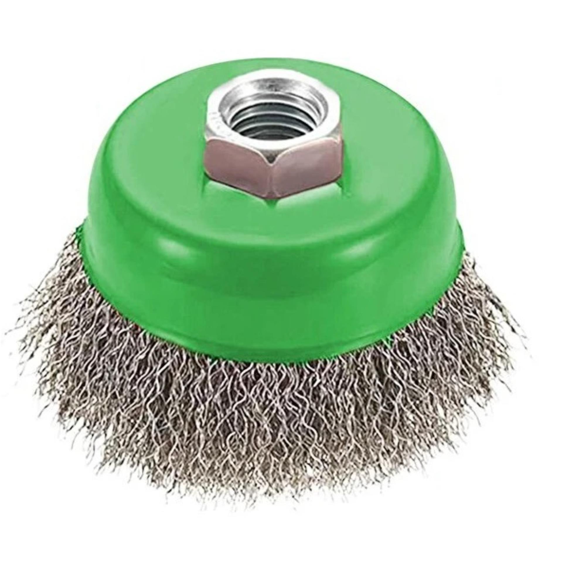 CTM PASLANMAZ SAÇAKLI ÇANAK FIRÇA (PSC-55) 55 MM