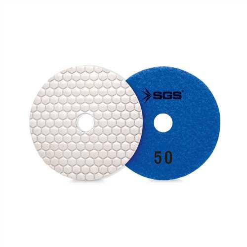 ELMAS POLİSAJ PEDİ 100 MM 50 KUM KURU-DRY