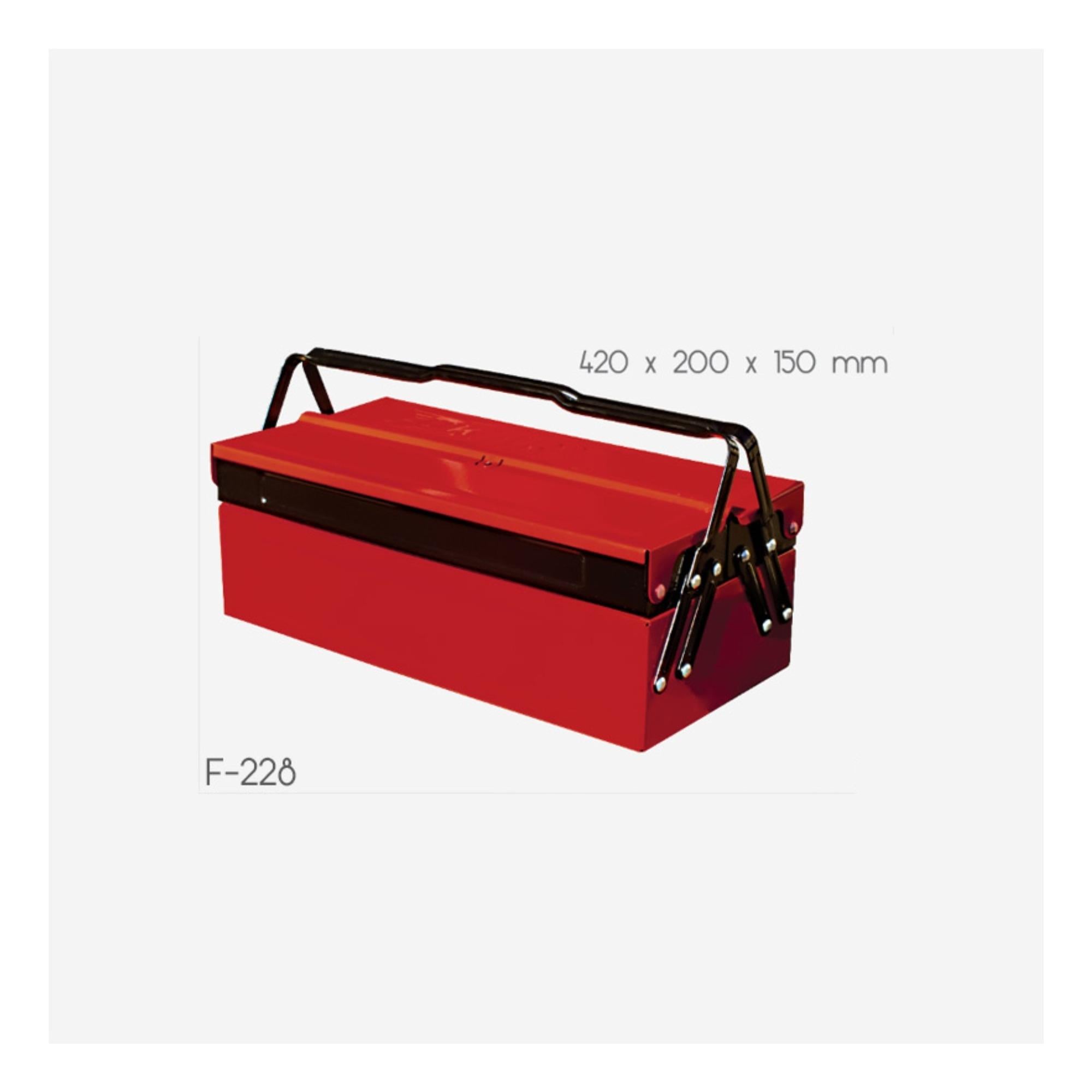 FUKAR METAL TAKIM ÇANTASI 420x3 3 GÖZLÜ F-215/A