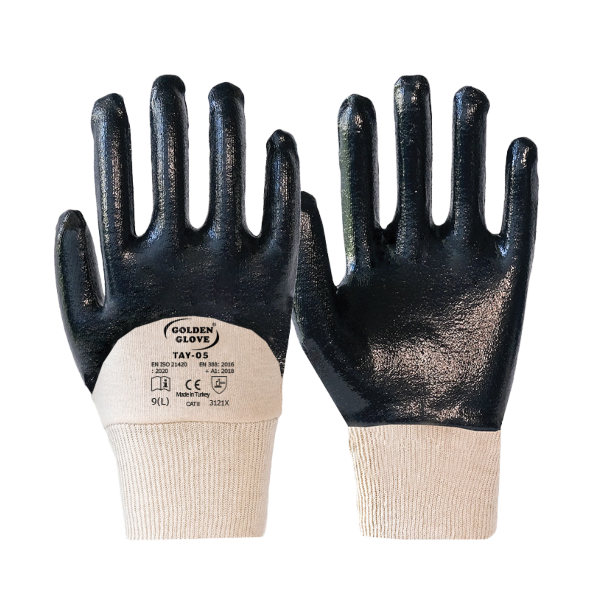 GOLDEN GLOVE TAY-04 PETROLCÜ ELDİVEN ÖRME NO:10