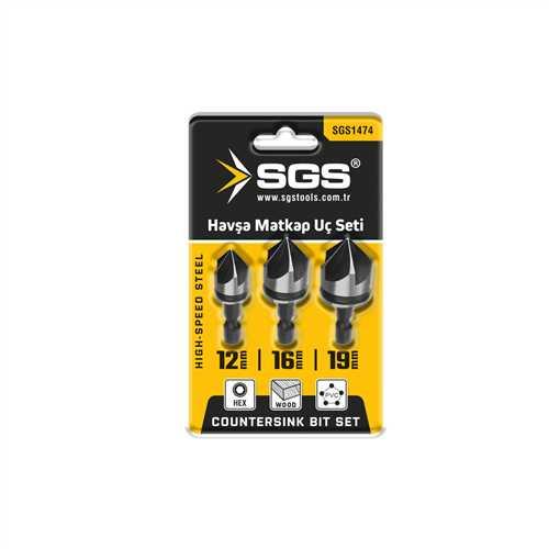 HAVŞA MATKAP UCU SETİ (12MM-16MM-19MM)