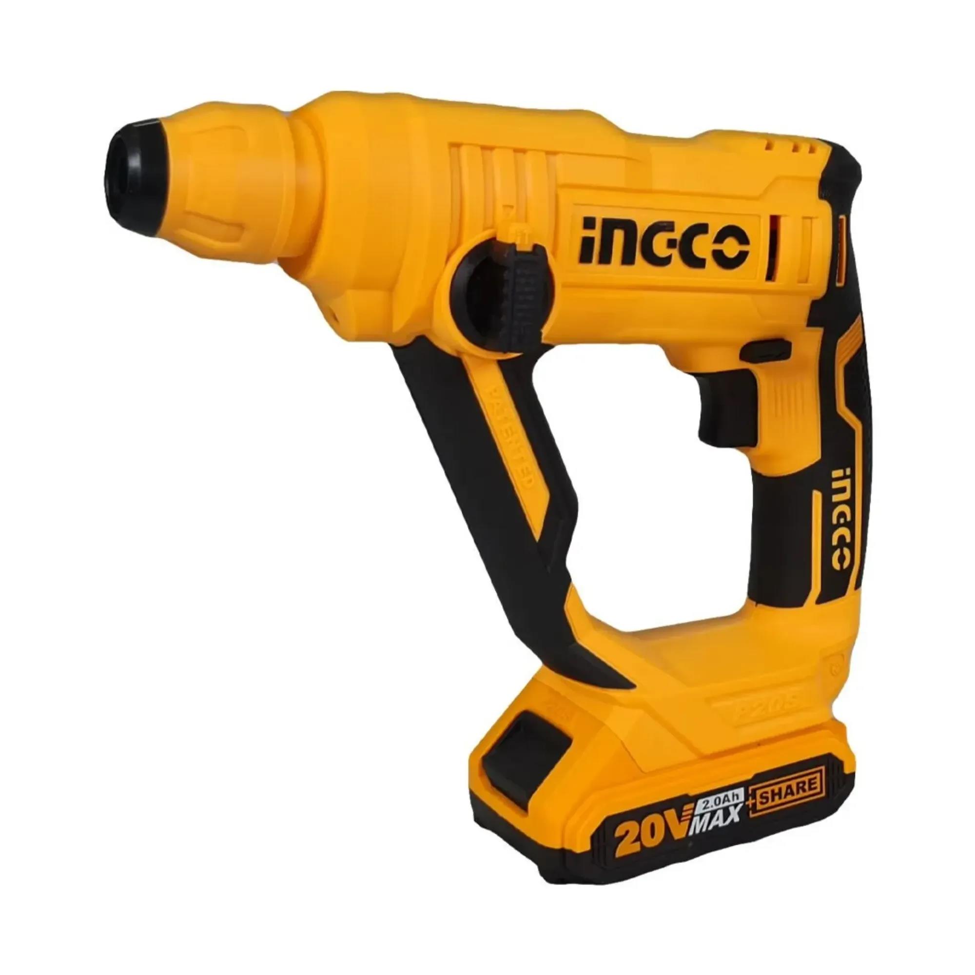 İNGCO CKLI 2008 MATKAP-KIRICI DELİCİ SET 2Lİ  20V