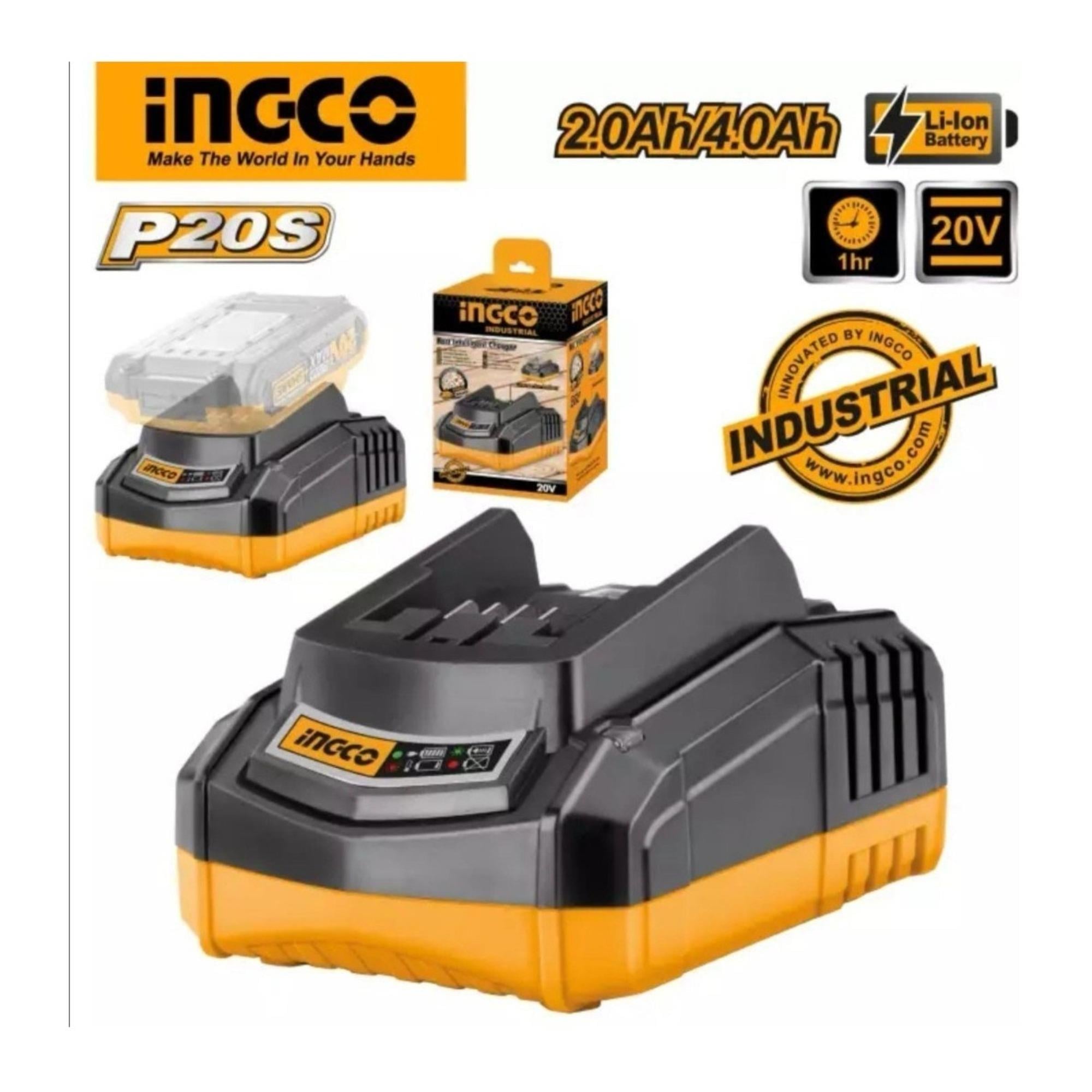 İNGCO FCLI2001E HIZLI ŞARJ ALETİ 20V