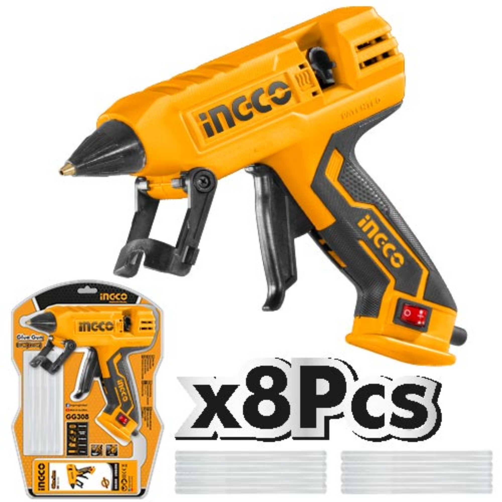 İNGCO GG308 ELEKTRİKLİ MUM TABANCASI 30W