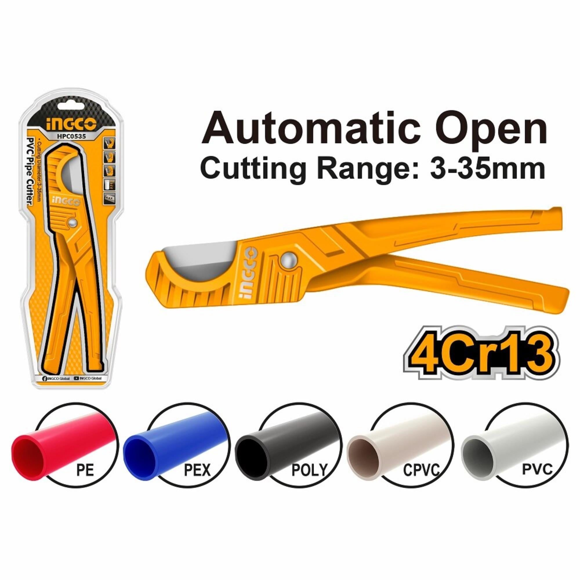İNGCO HPC0535 PVC BORU MAKASI 210 MM
