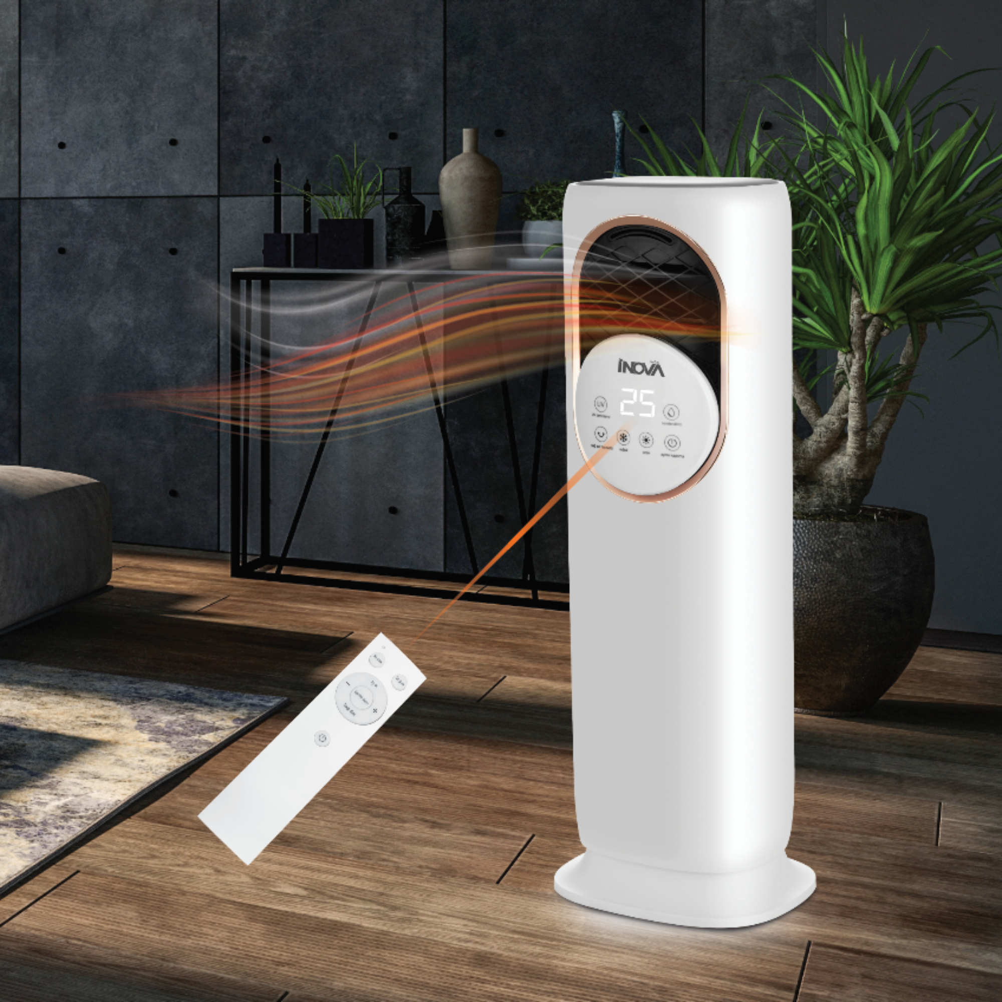 İNOVA APOLLO ISITICI SOĞUTUCU KUMANDALI 1800 W