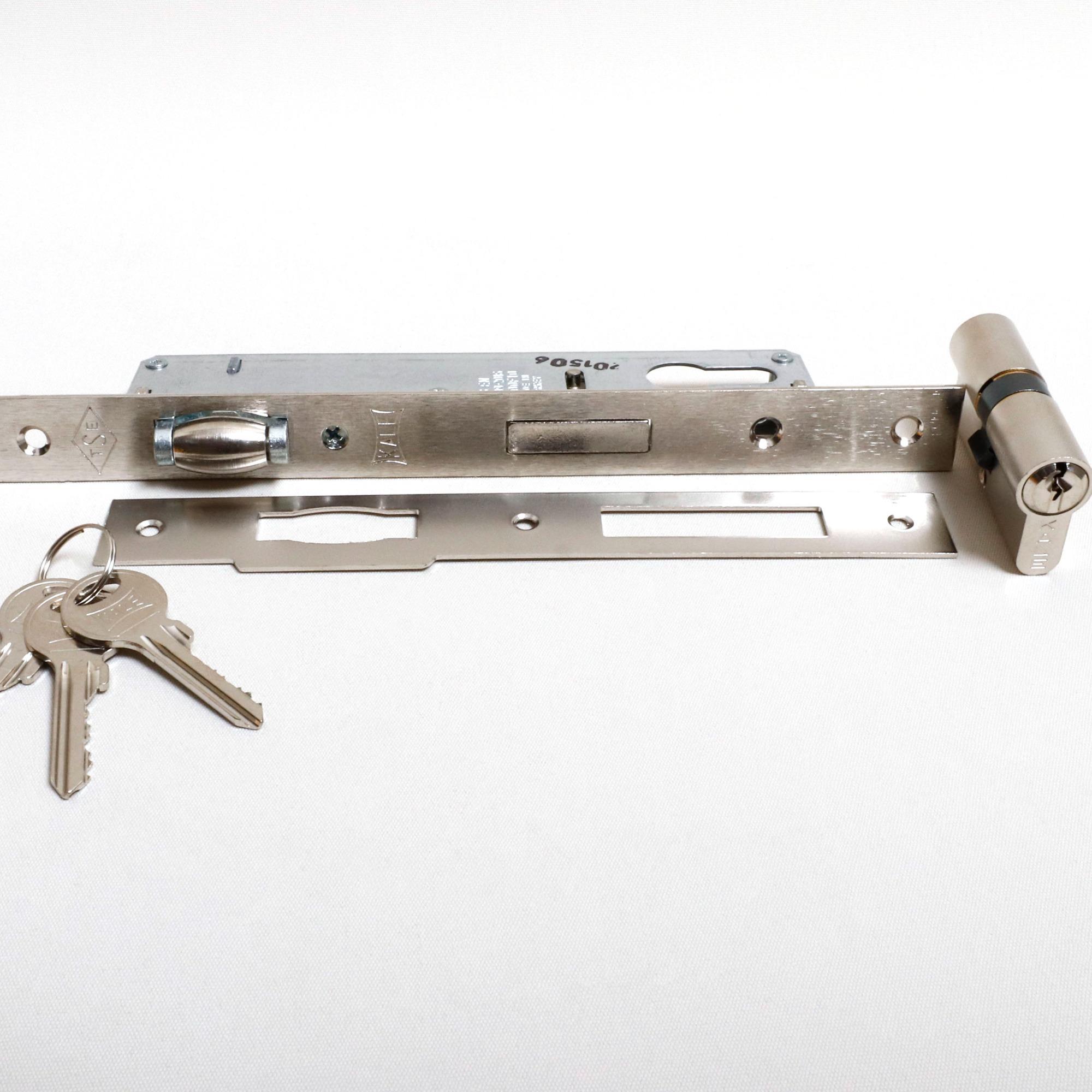 KALE SİL.DAİRE KİLİDİ MAKARALI 155/20 MM NİKEL