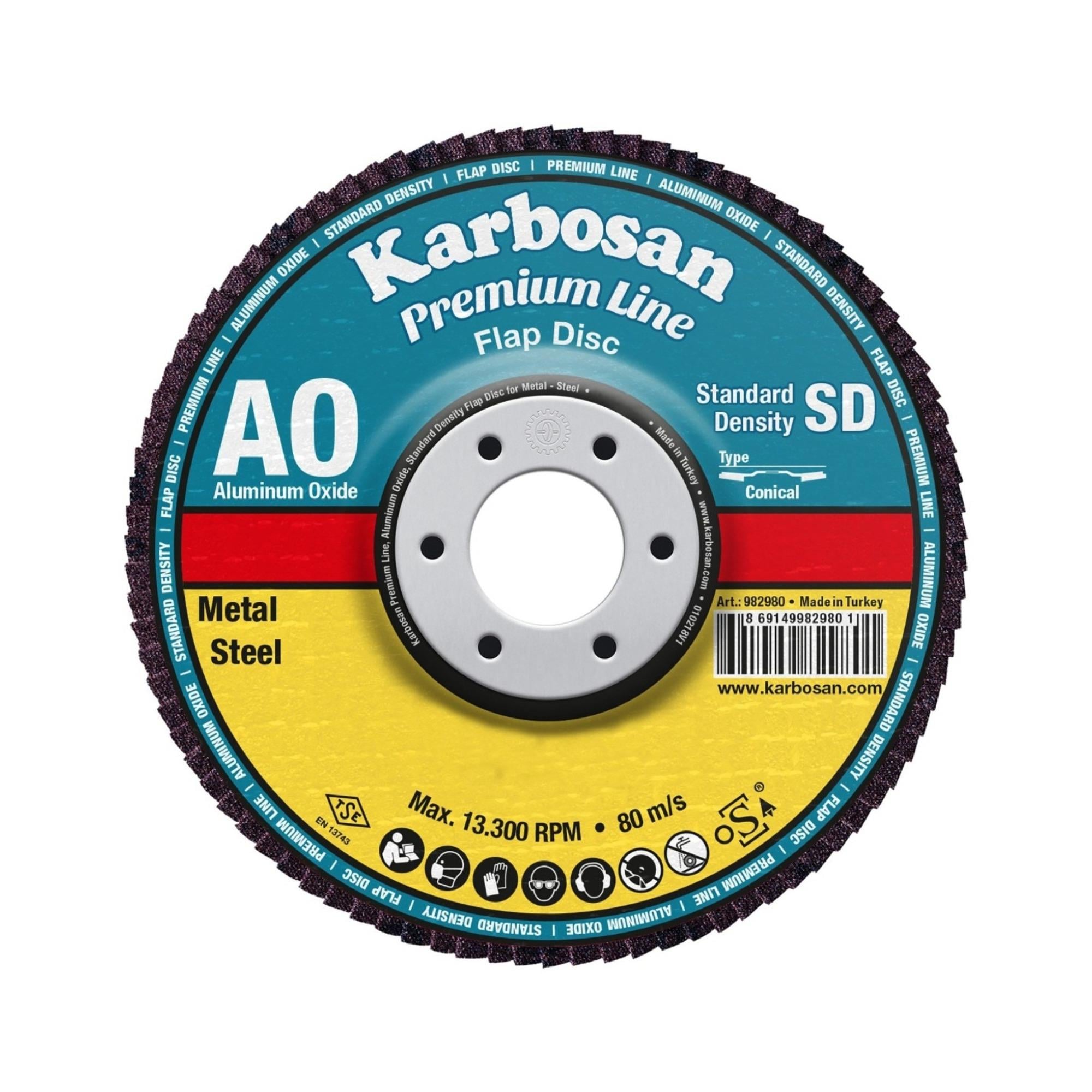 KARBOSAN FLAP AO KIRMIZI 180x22 60 KUM  (983220)
