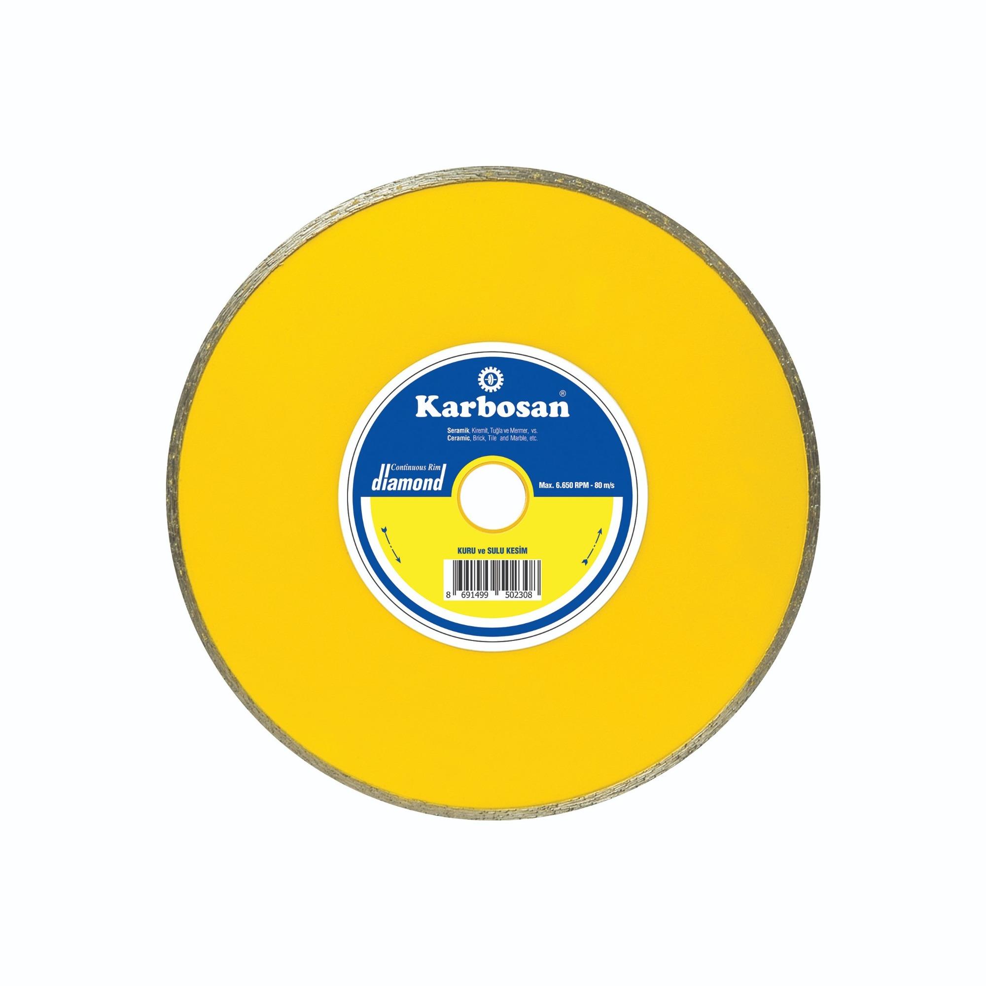 KARBOSAN SÜREKLİ ELMAS KESİCİ 230x2.3x22 (950230)