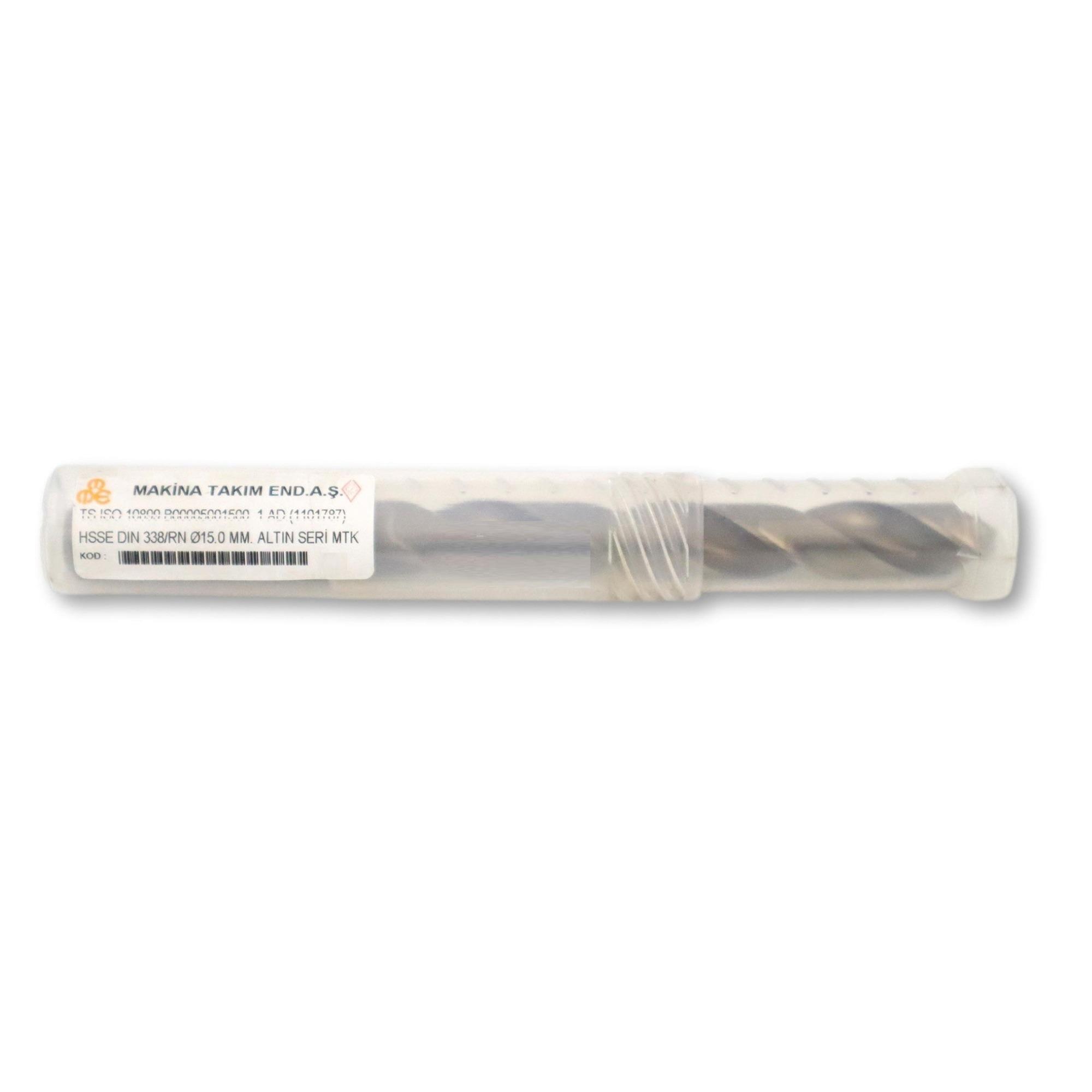 MTE HSS MATKAP UCU ALTIN SR DIN338 15 MM 5001500