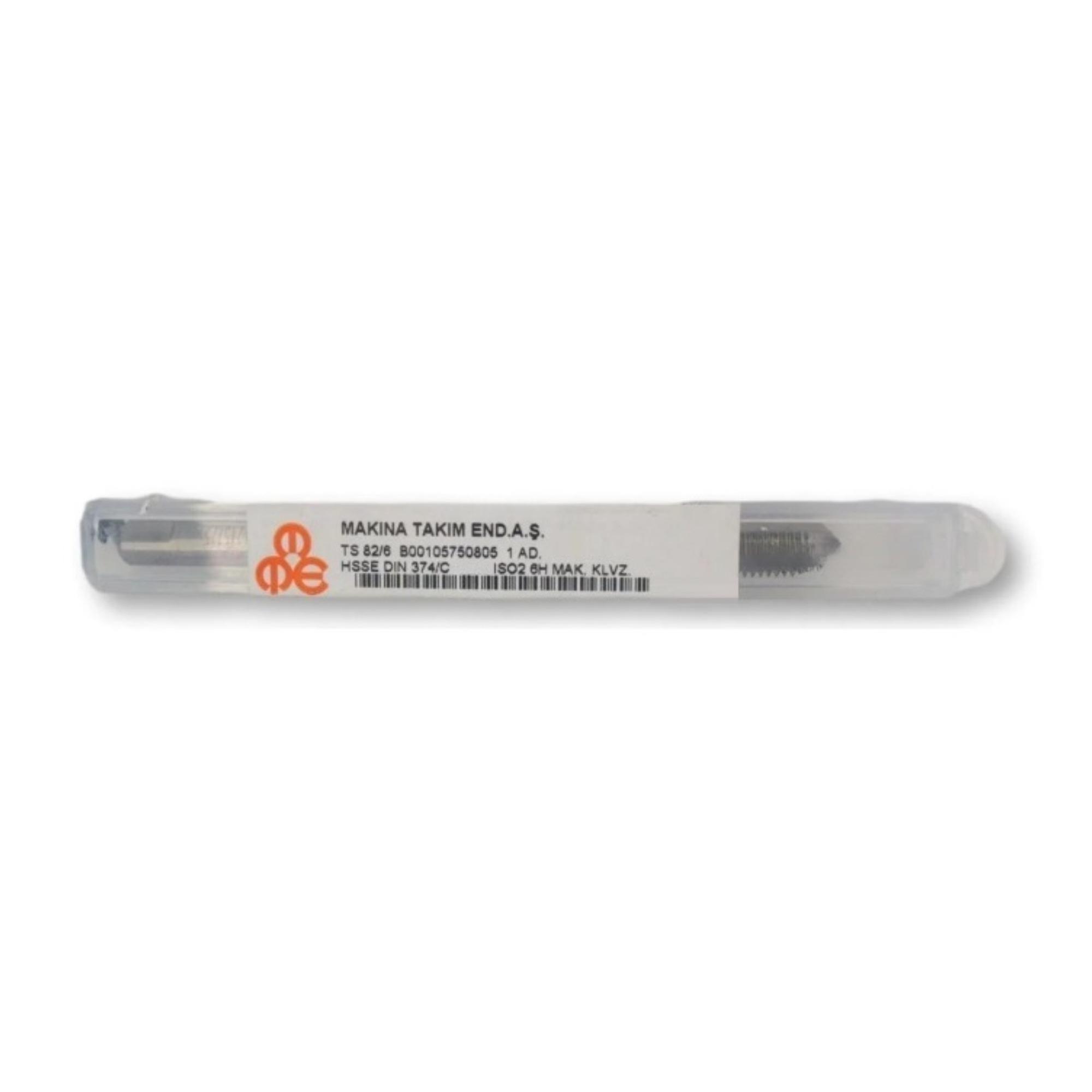 MTE HSSE İNCE DÜZ KANALLI MAK.KLAVUZ 374C M12x1.5