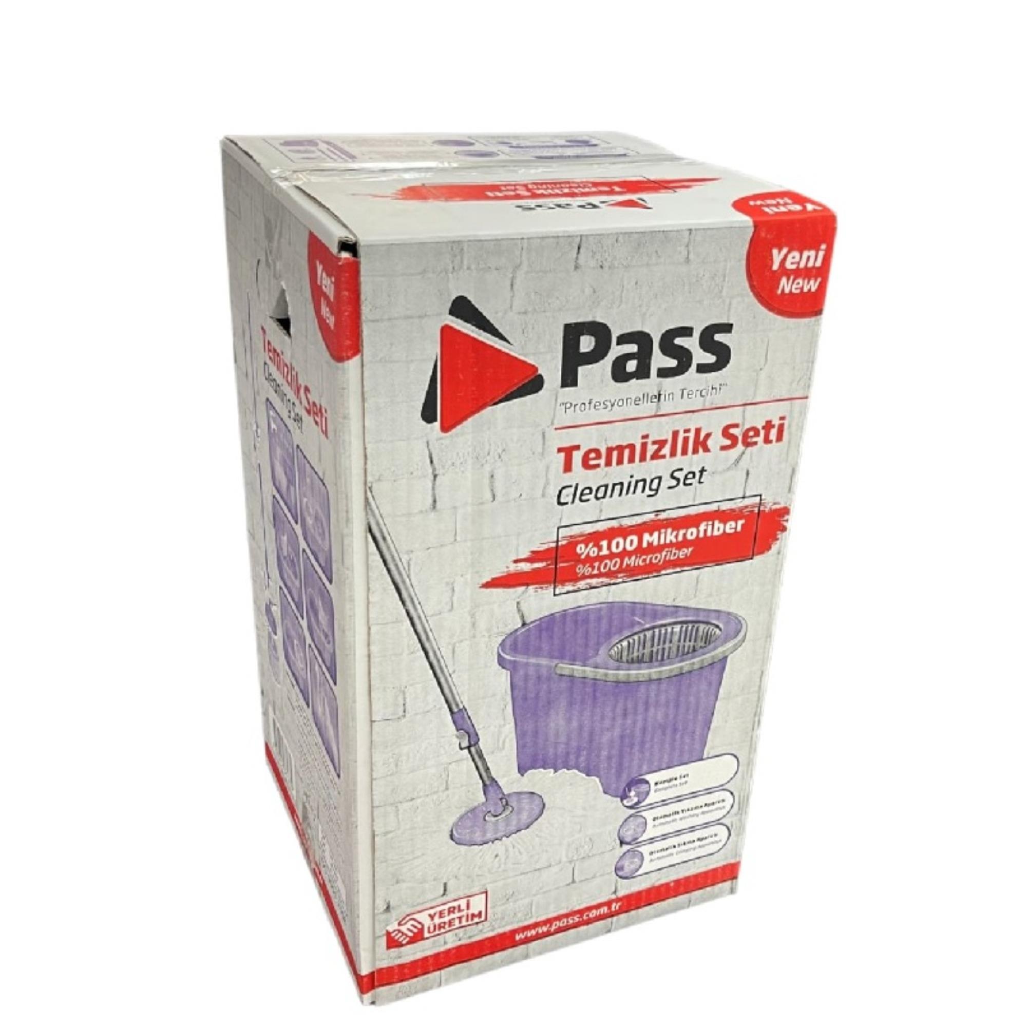 PASS TEMİZLİK SETİ KOVASI  19 LT