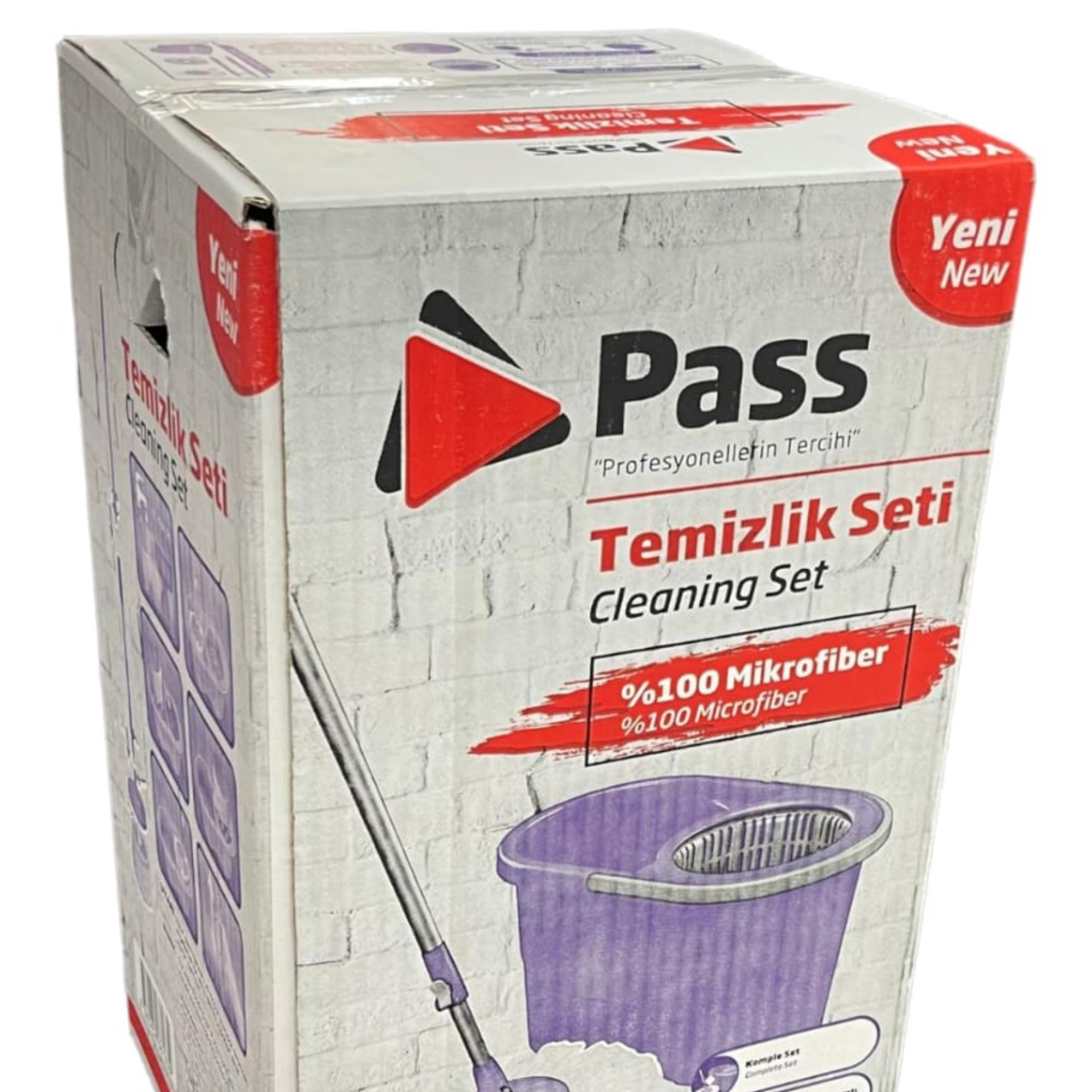 PASS TEMİZLİK SETİ KOVASI  19 LT