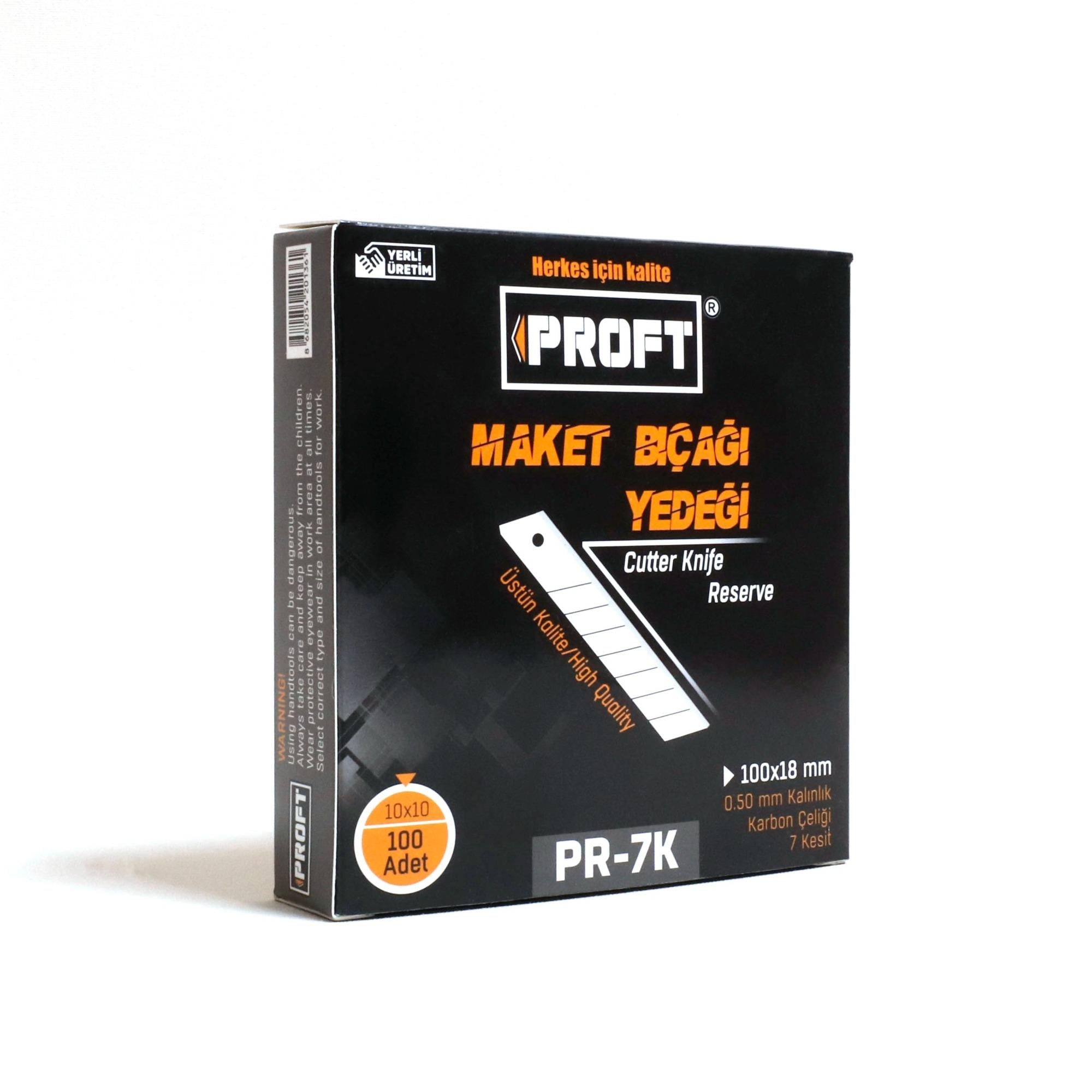 PROFT MAKET BIÇAĞI YEDEĞİ (PR-7K) 0.5 MMx18 MM