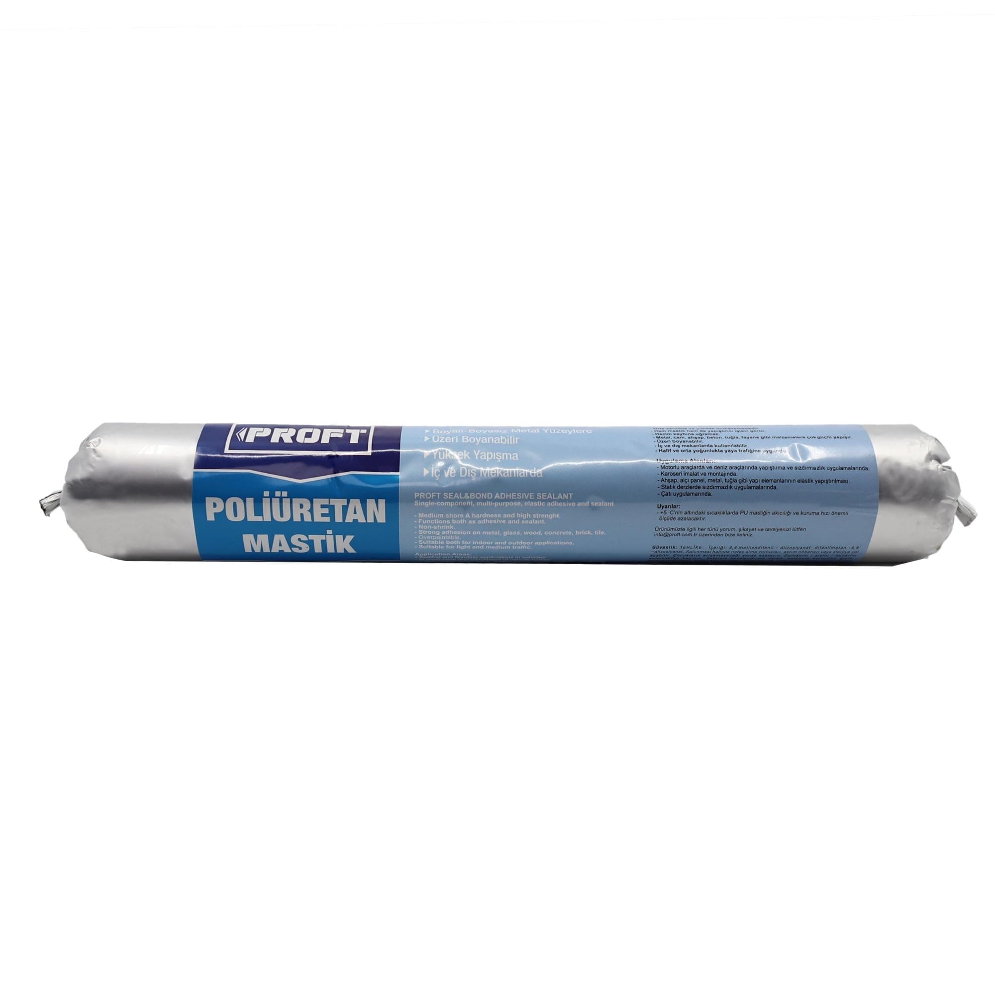 PROFT POLİÜRETAN MASTİK SOSİS 600 ML (PR500) BEYAZ