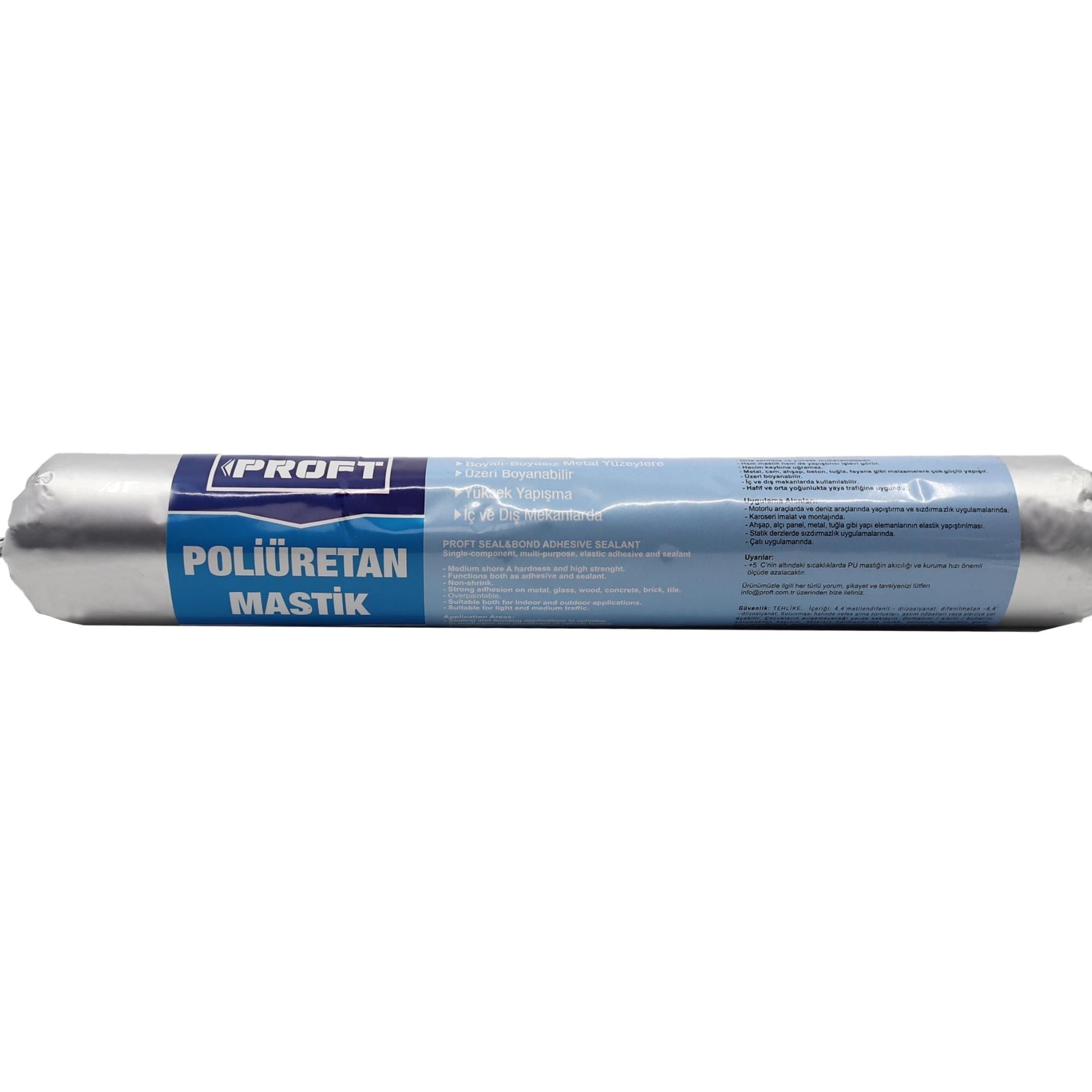 PROFT POLİÜRETAN MASTİK SOSİS 600 ML (PR500) SİYAH