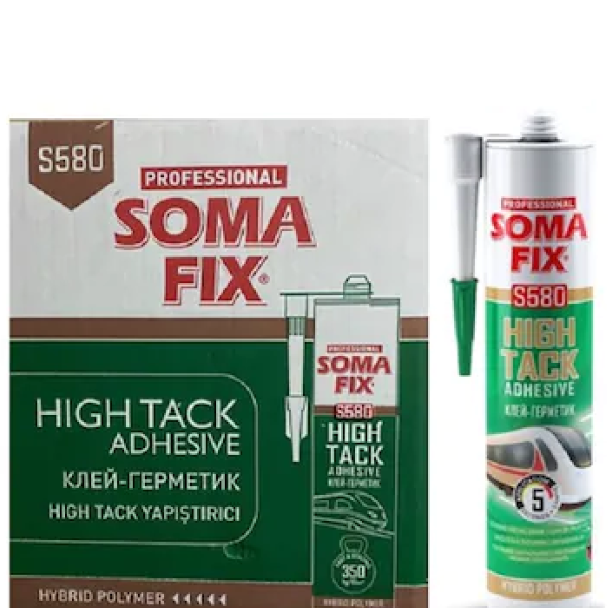 SOMAFIX HIGH TACK (KORNİŞ YAP) 290 ML S580