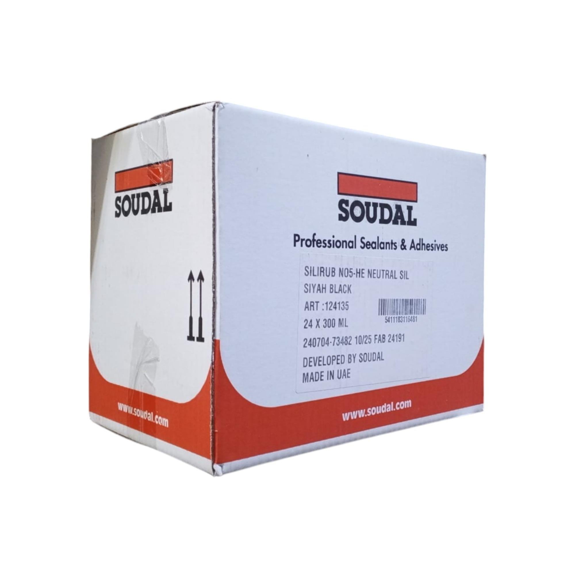 SOUDAL CONST.İNŞAAT SİL.300 ML SİYAH N05 (124135)