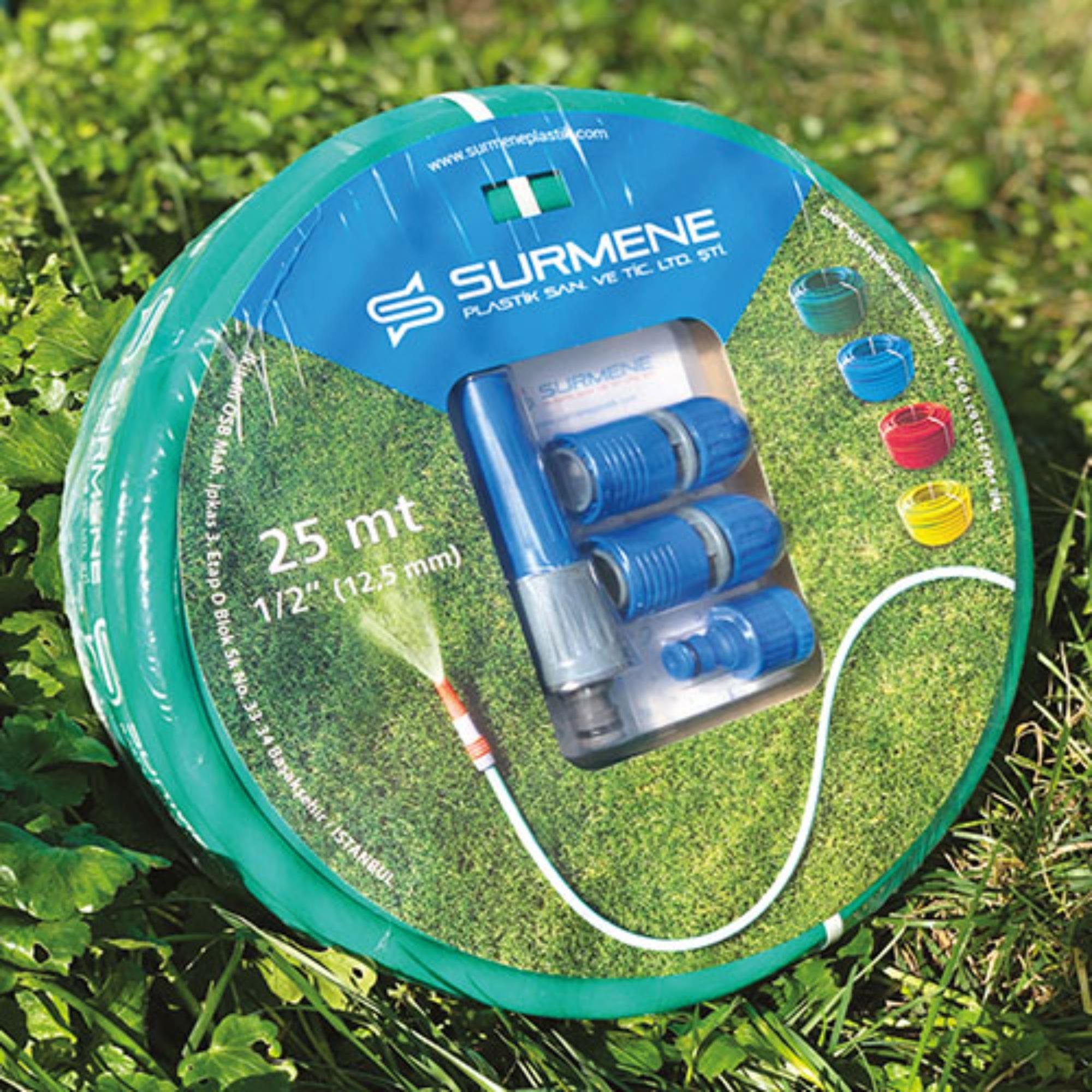 SÜRMENE GARDEN SU HORTUMU SETİ 1/2 25 MT