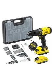 Stanley SCD718D2A 18V 2.0 Ah V20 Çift Akülü Darbeli Matkap Kiti