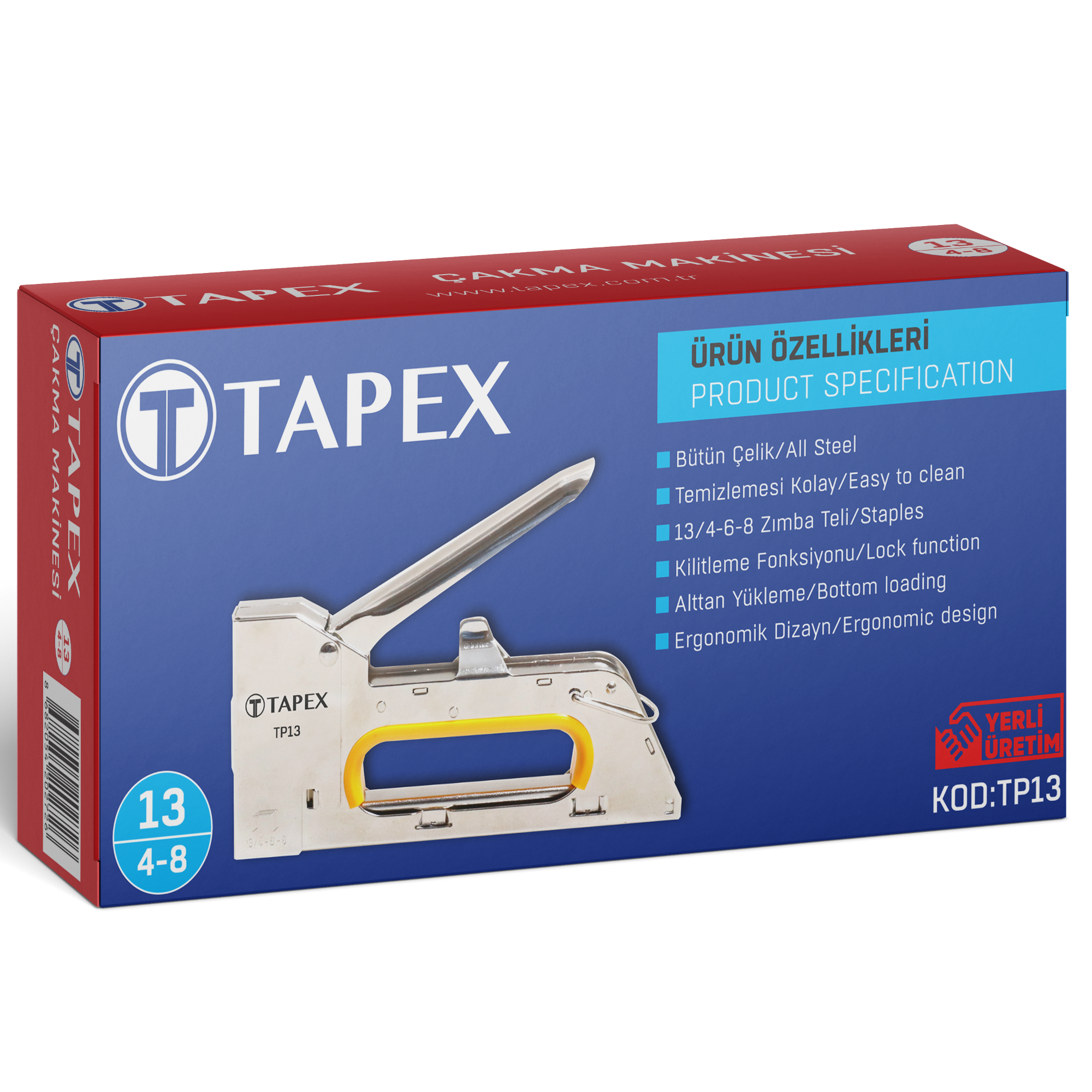 TAPEX ZIMBA TABANCASI TP13 (TEL NO:13/4-6-8)