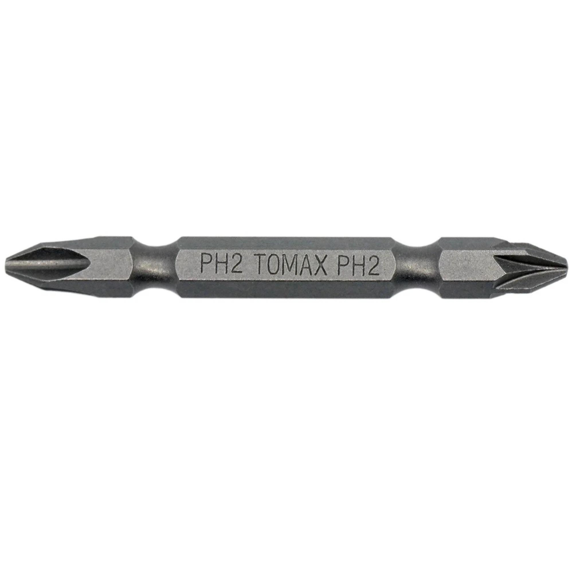 TOMAX BİTS UÇ ÇİFT TARAFLI PH2-PH2 65 MM