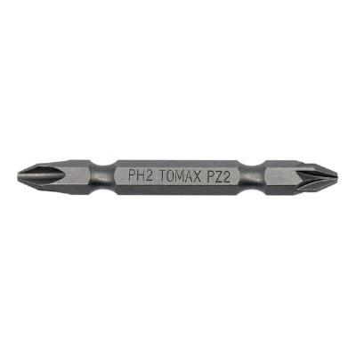TOMAX BİTS UÇ ÇİFT TARAFLI PH2-PZ2 65 MM