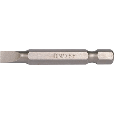 TOMAX BİTS UÇ DÜZ SLOT 5.5x50 MM