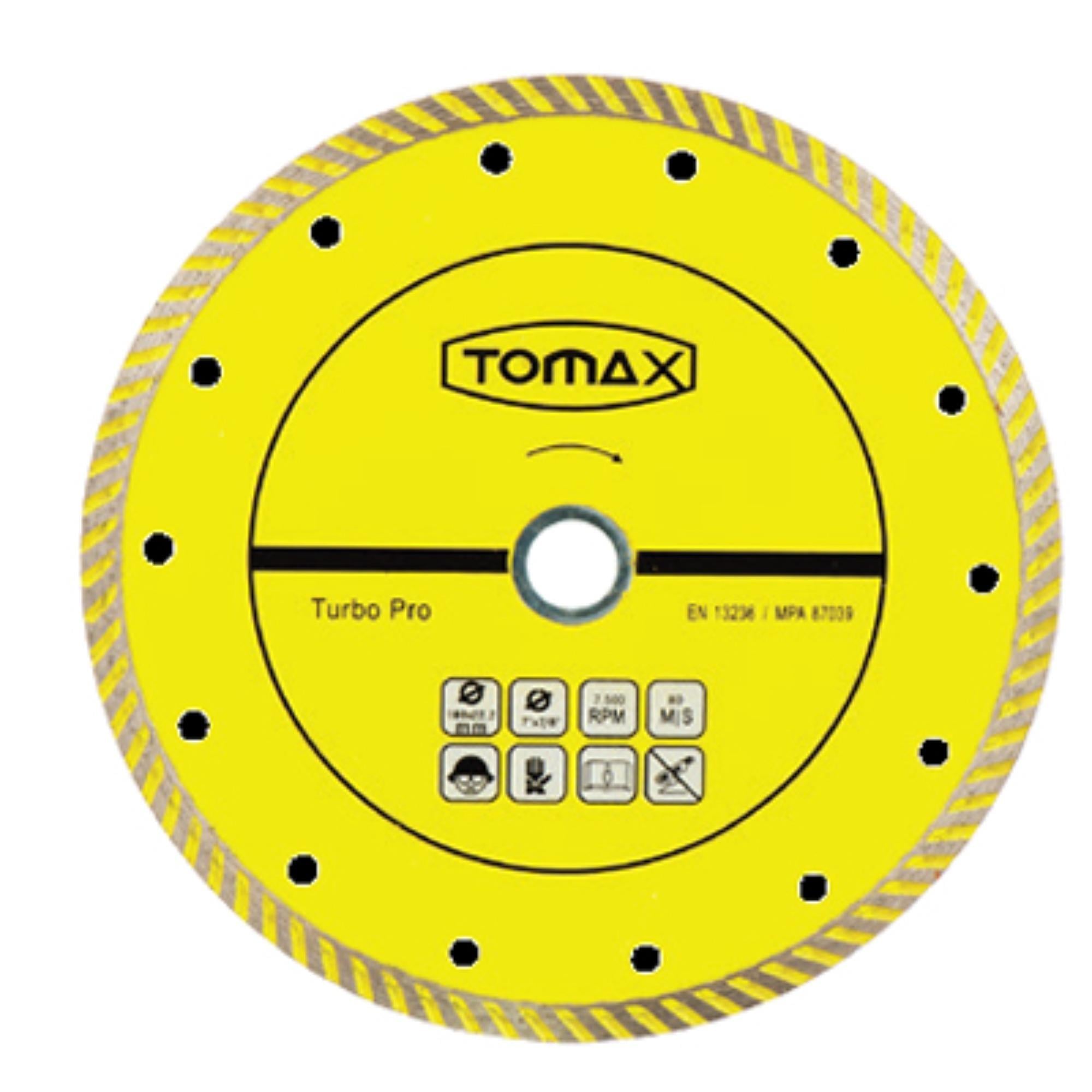 TOMAX TURBO ELMAS KESİCİ 230x2.4x22