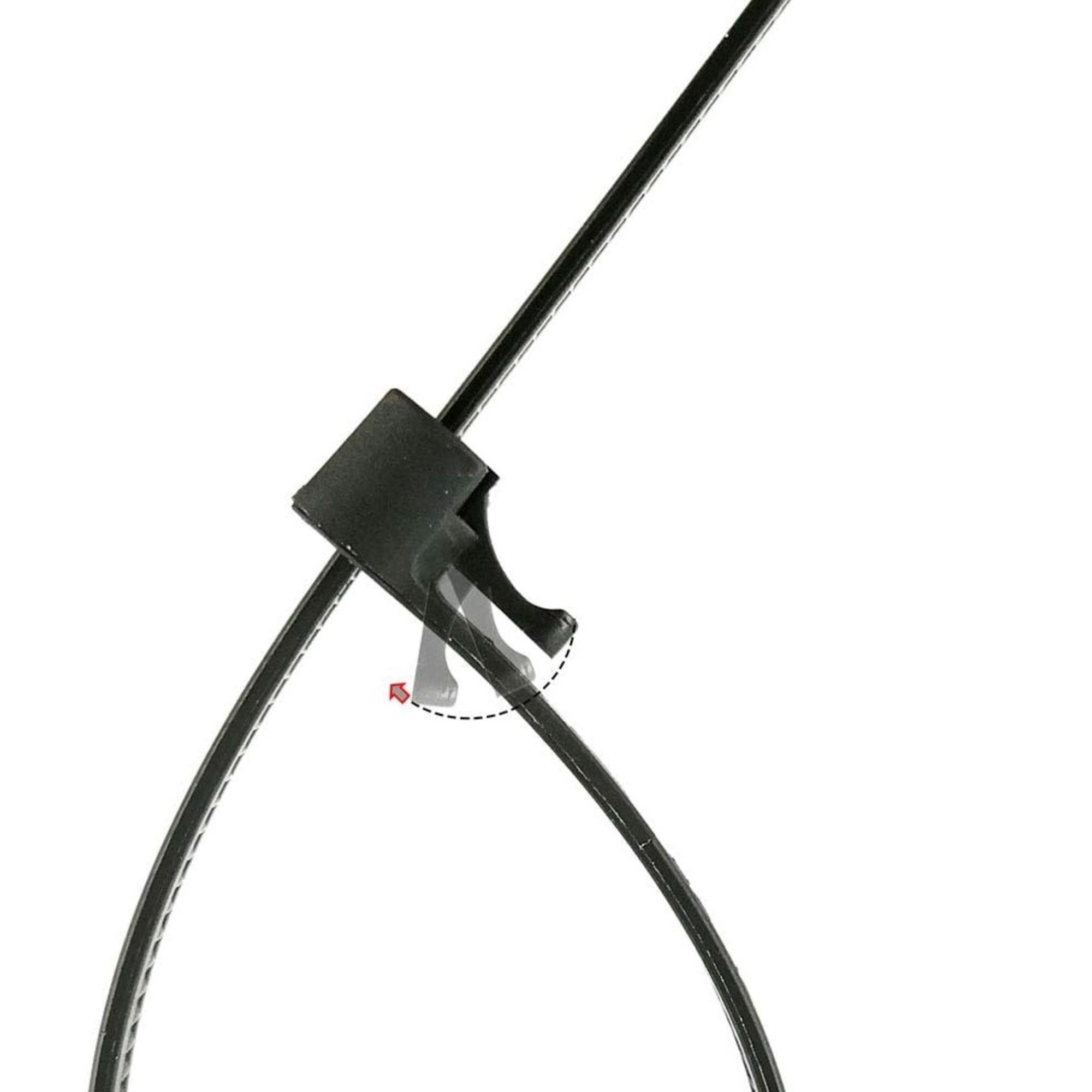 TORK TEKRAR KULLANIMLIK KABLO BAĞI 7.5X370 (Siyah)