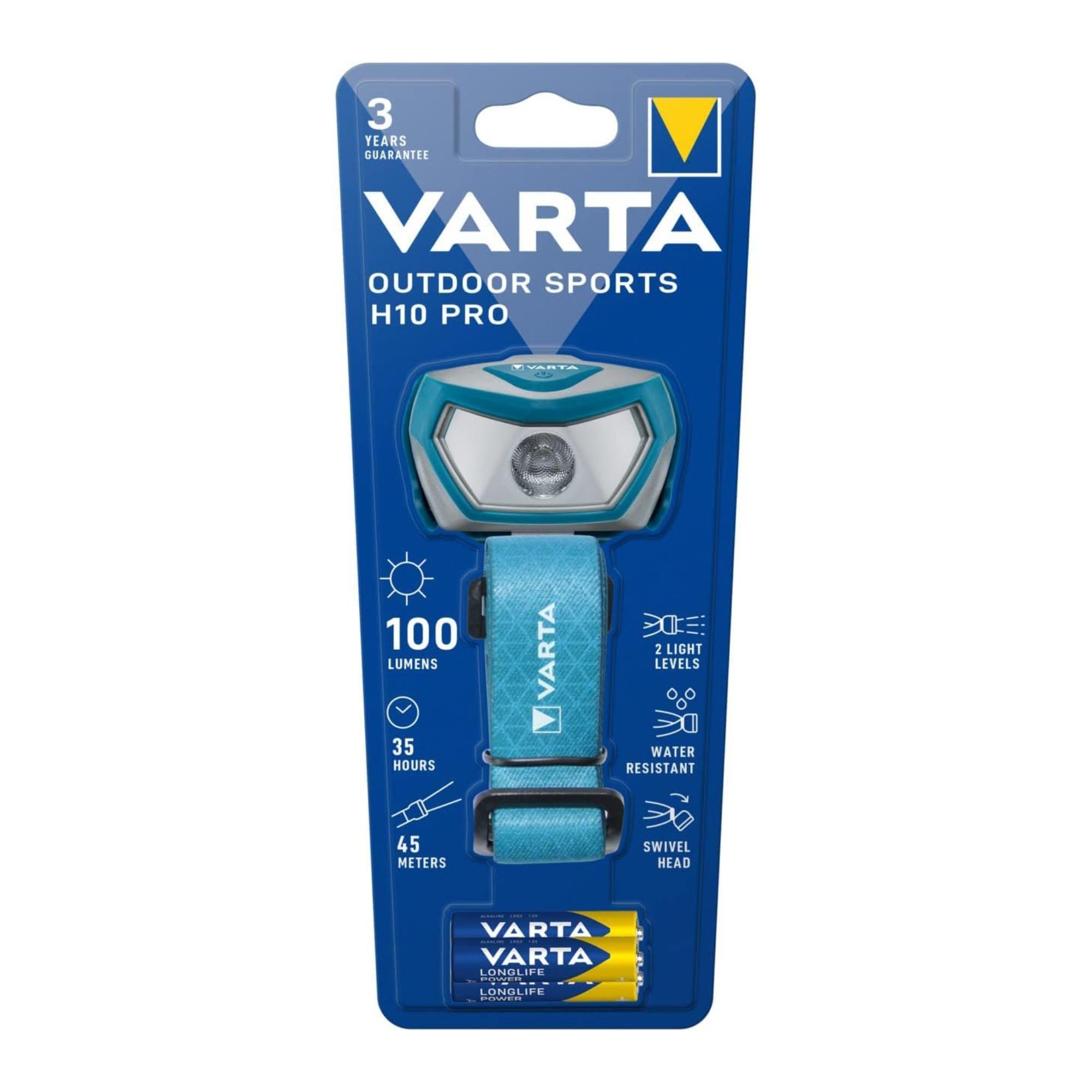 VARTA OUTDOOR SPORTS KAFA FENERİ H10 PRO (16650)