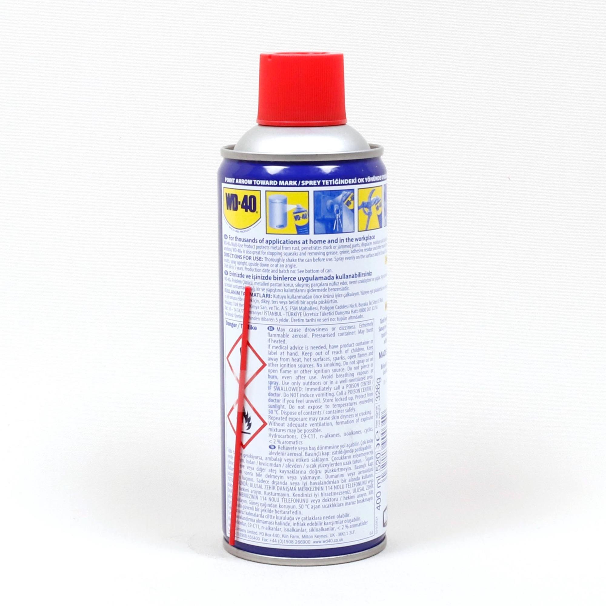 WD-40 KORUYUCU VE YAĞLAYICI 400 ML