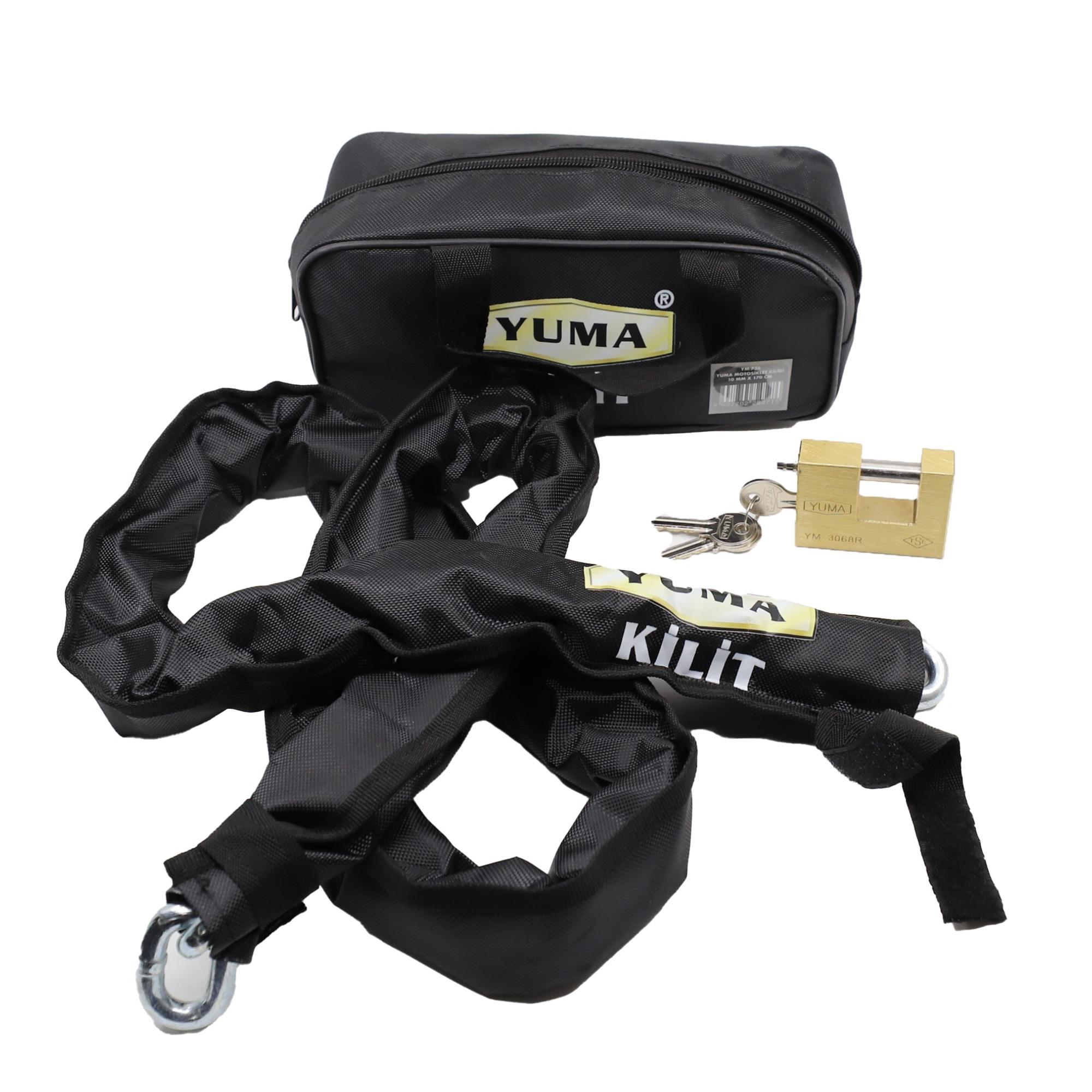YUMA MOTORBİSİKLET KİLİDİ 10X170 CM YM-736