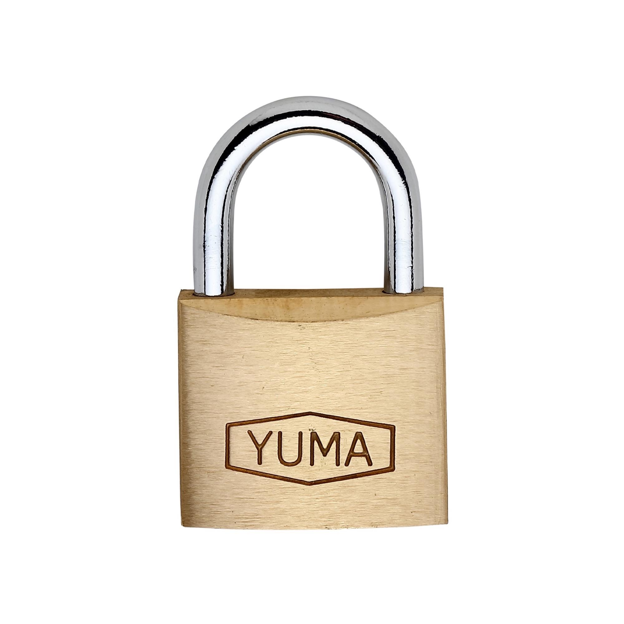 YUMA PİRİNÇ ASMA KİLİT 40 MM YM-2040