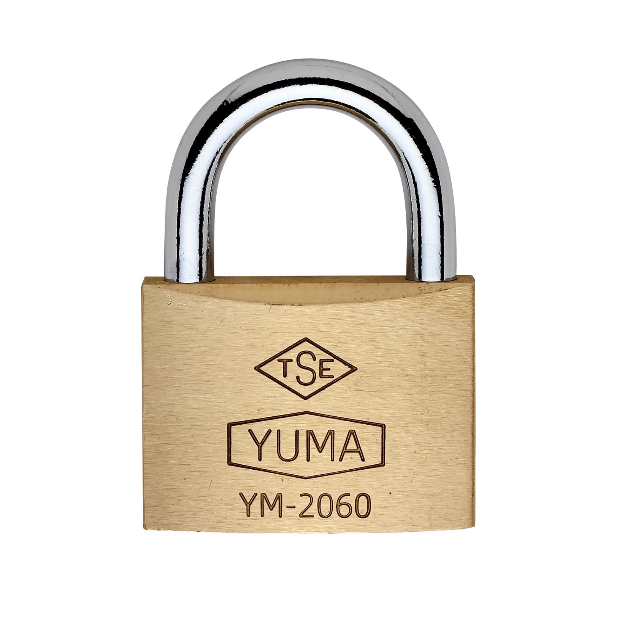 YUMA PİRİNÇ ASMA KİLİT 60 MM YM-2060