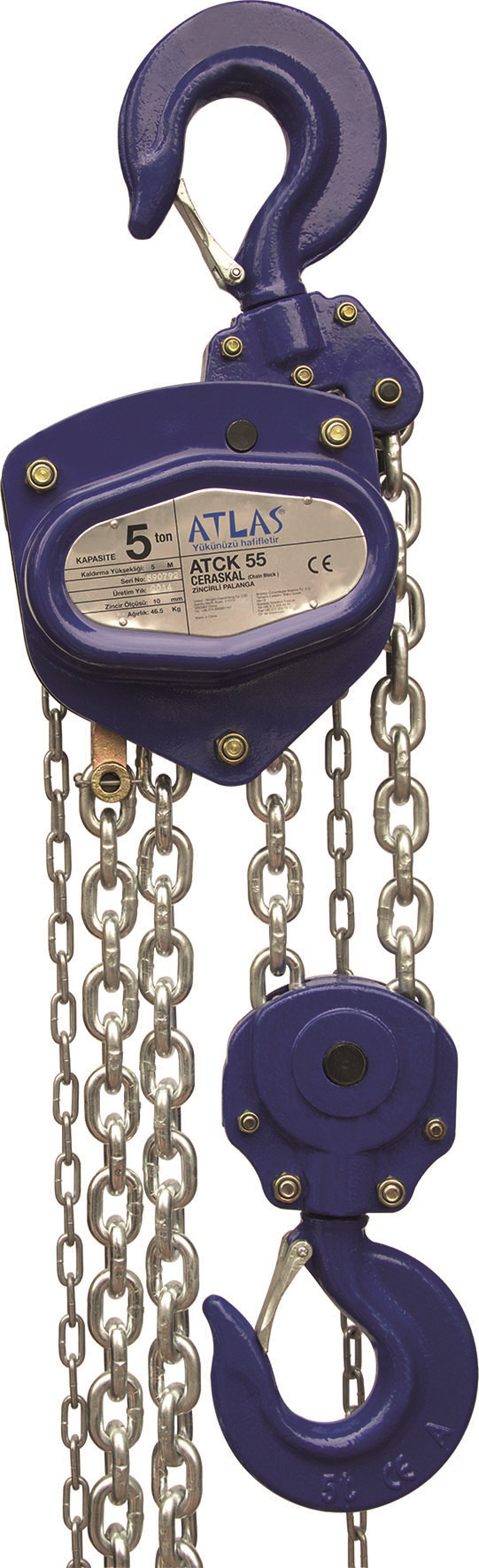 ATLAS PRO ATCK55 Köşeli Ceraskal 5 Ton 5 m