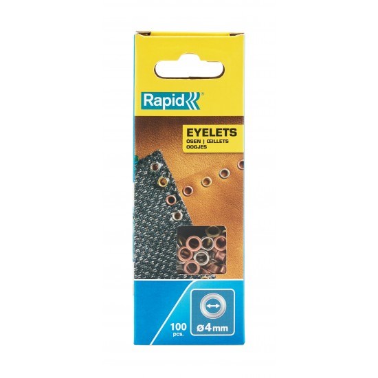 KUŞGÖZÜ DELİK HALKA ALİMİNYUM 4mm 100 Adet