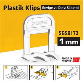1 MM DERZ SEVİYE TESPİT KLİPSİ (PK/100 ADET)